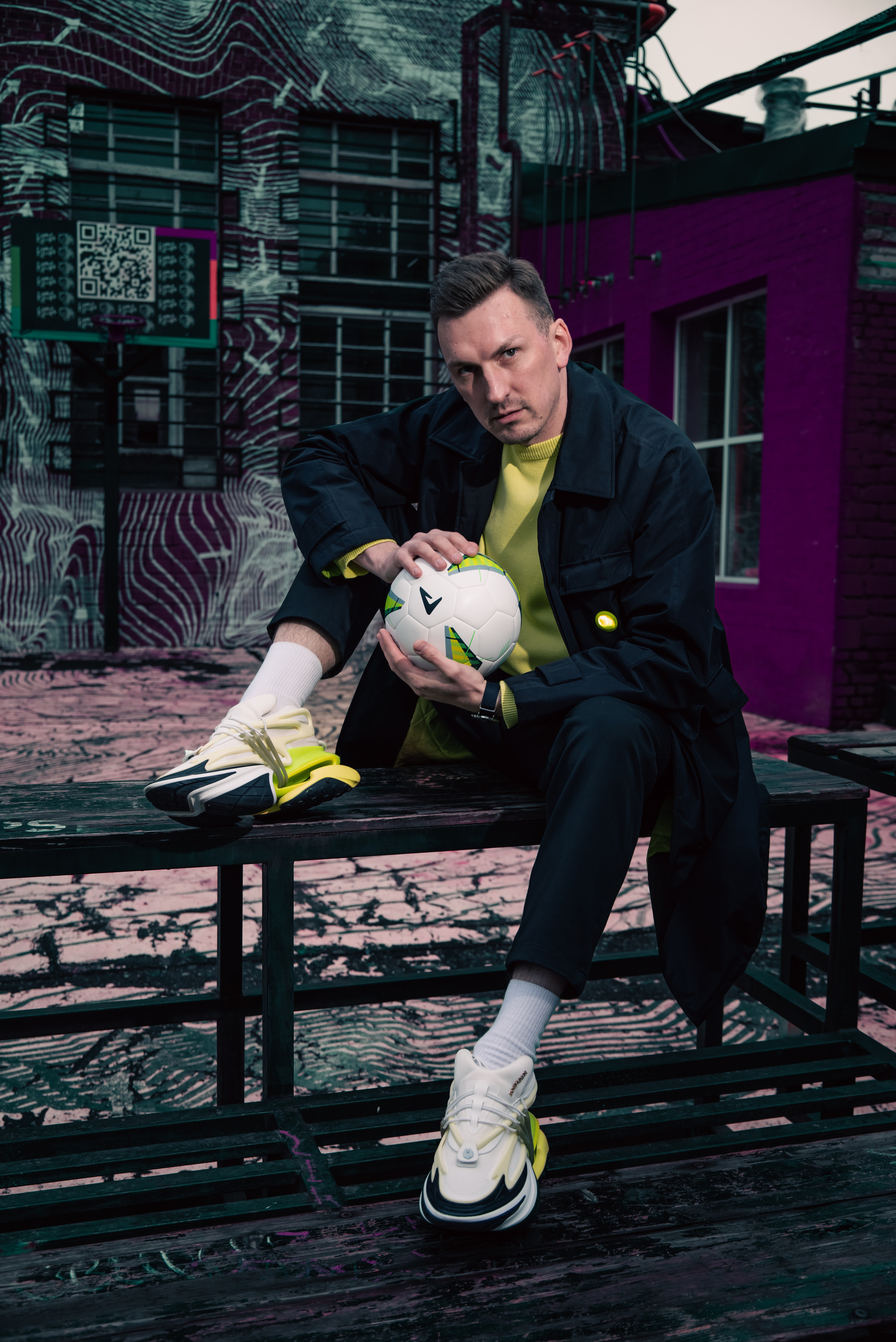 На баскетбольной площадке. Фотограф Светлана Воронцова