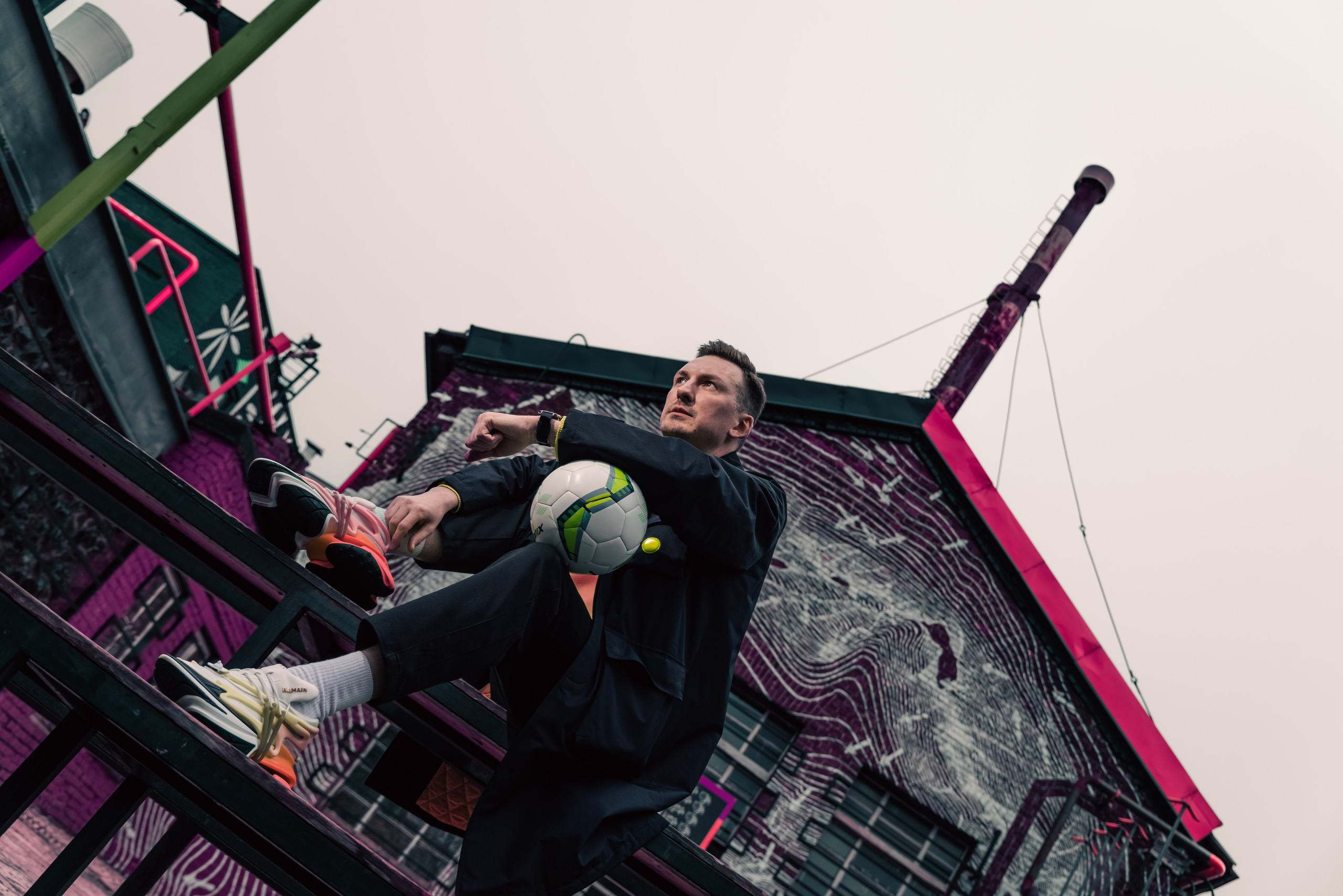 На баскетбольной площадке. Фотограф Светлана Воронцова