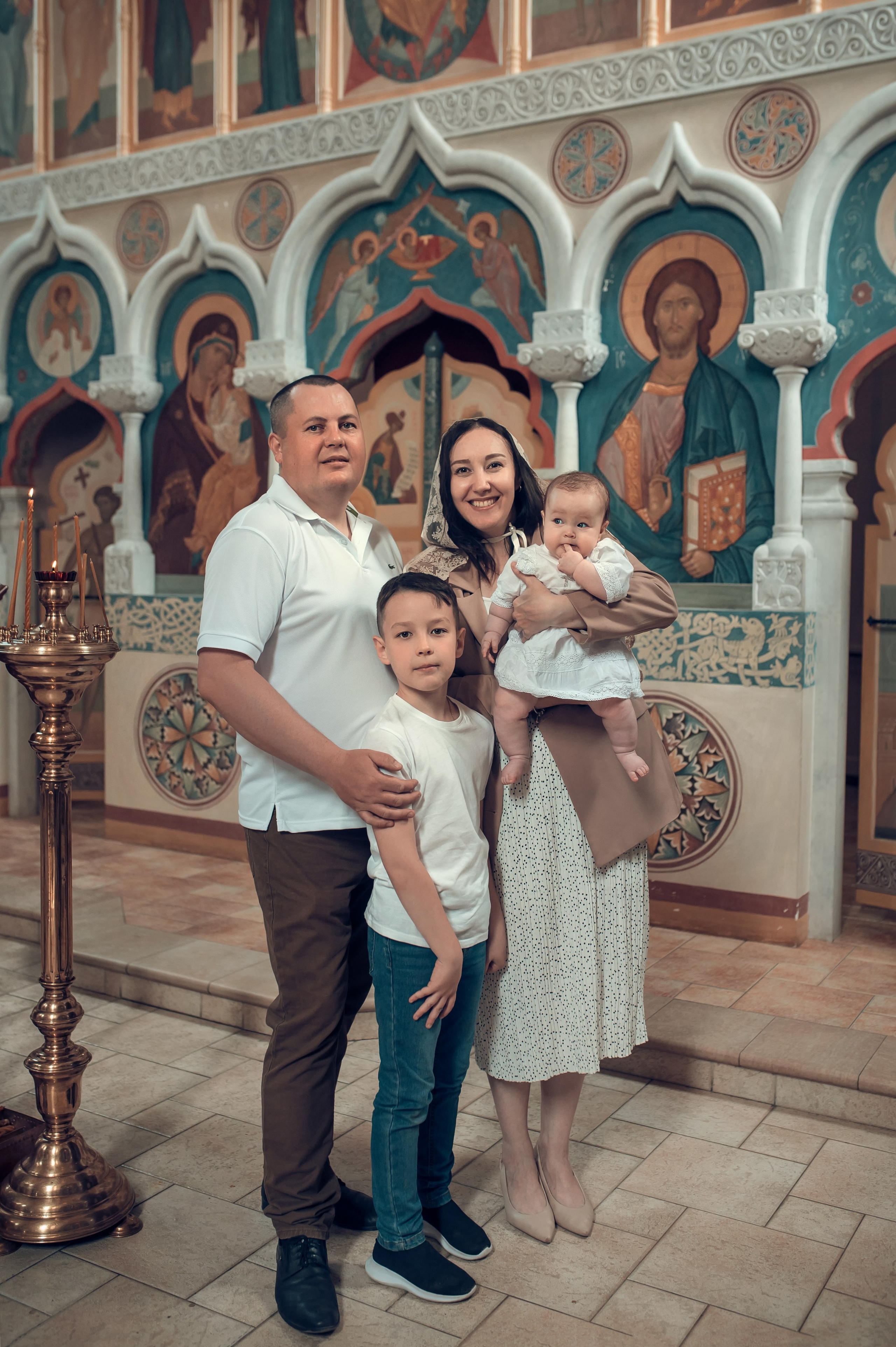 Церковь иконы Божией матери Всецарица. Семейный фотограф Олеся Батурина Рязань