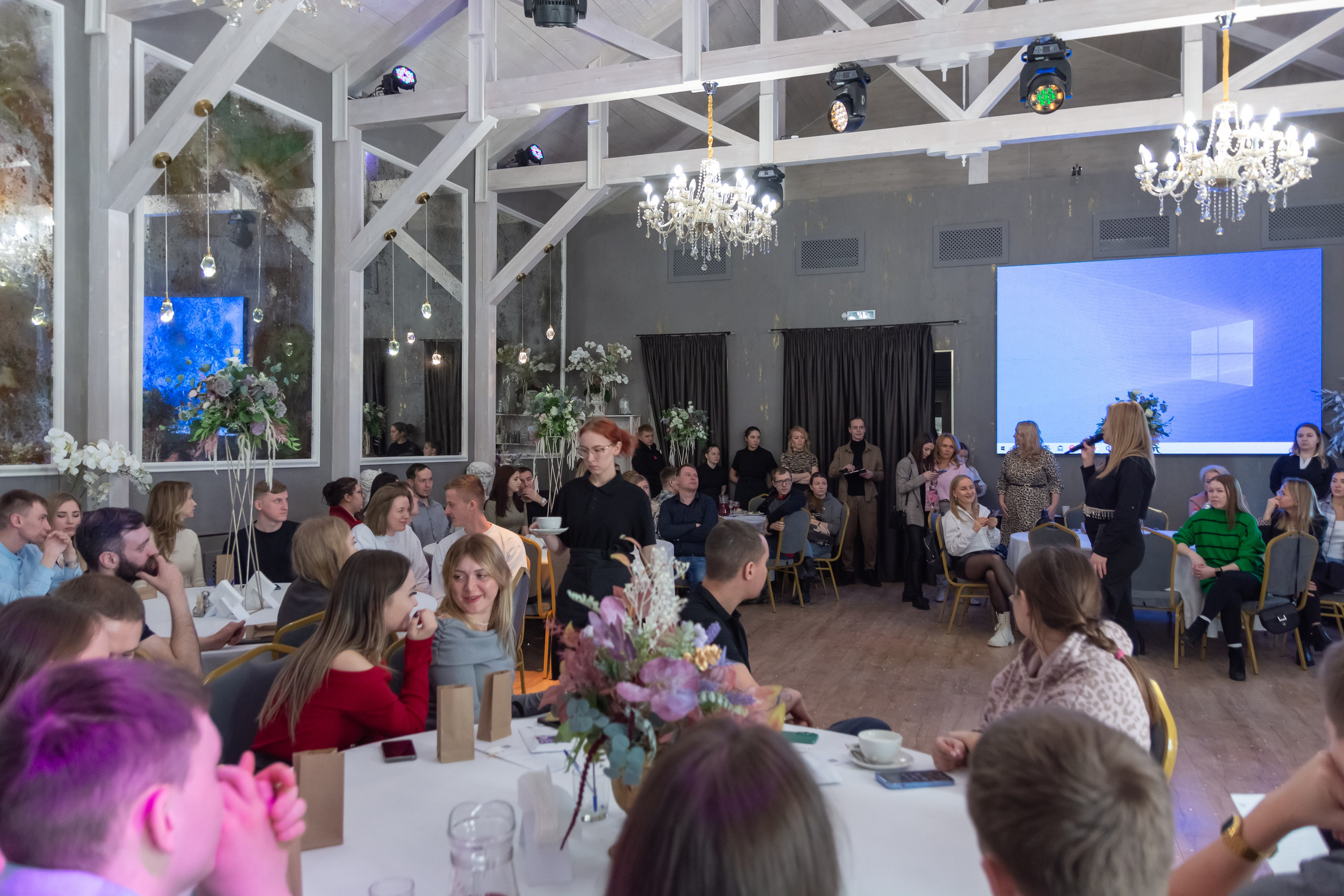 Свадебное чаепитие для молодоженов