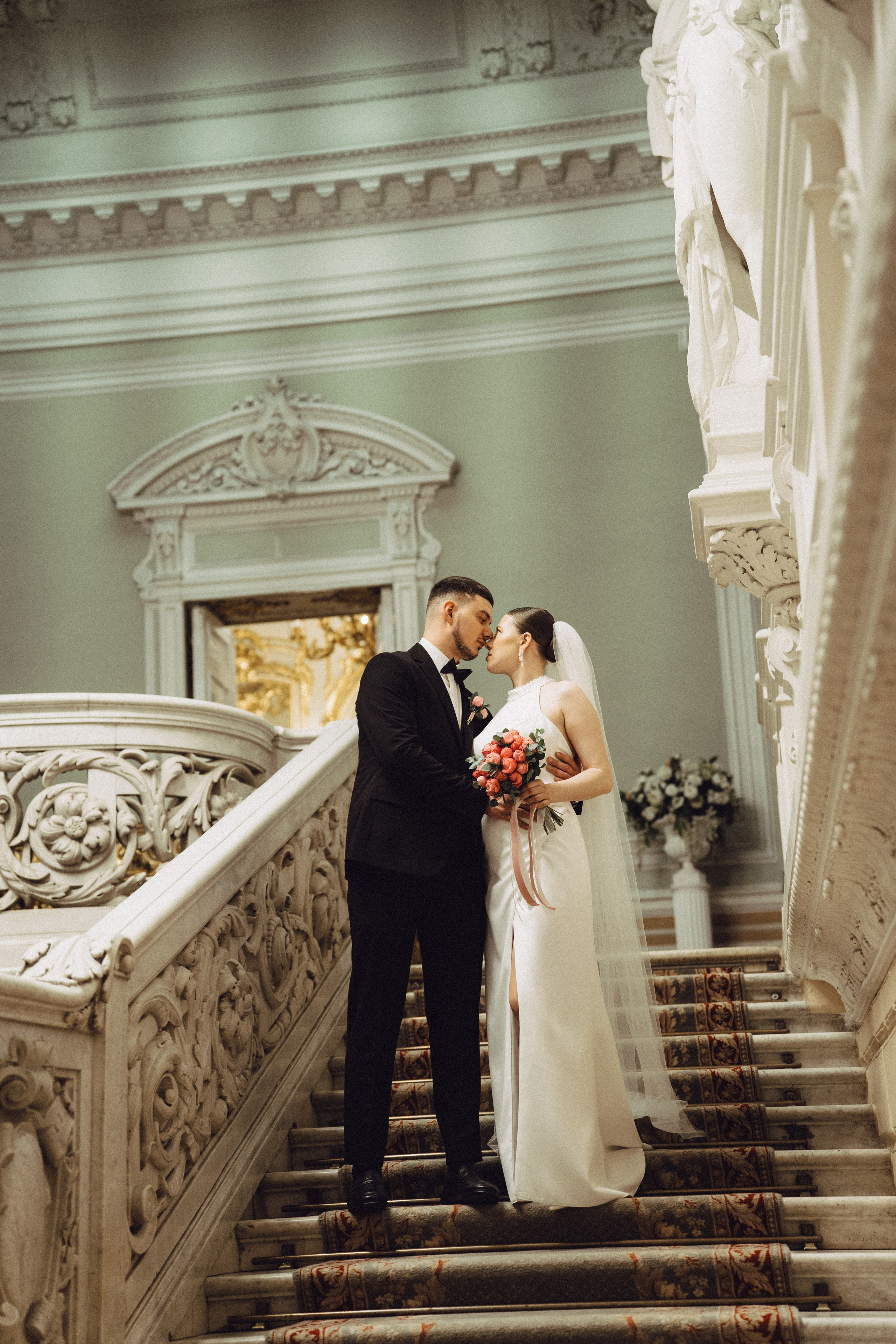 СВАДЕБНАЯ СЬЕМКА В ПЕВОМ ДВОРЦЕ БРАКОСОЧЕТАНИЯ. Профессиональный фотограф, Санкт-Петербург — Виктория Богомолова