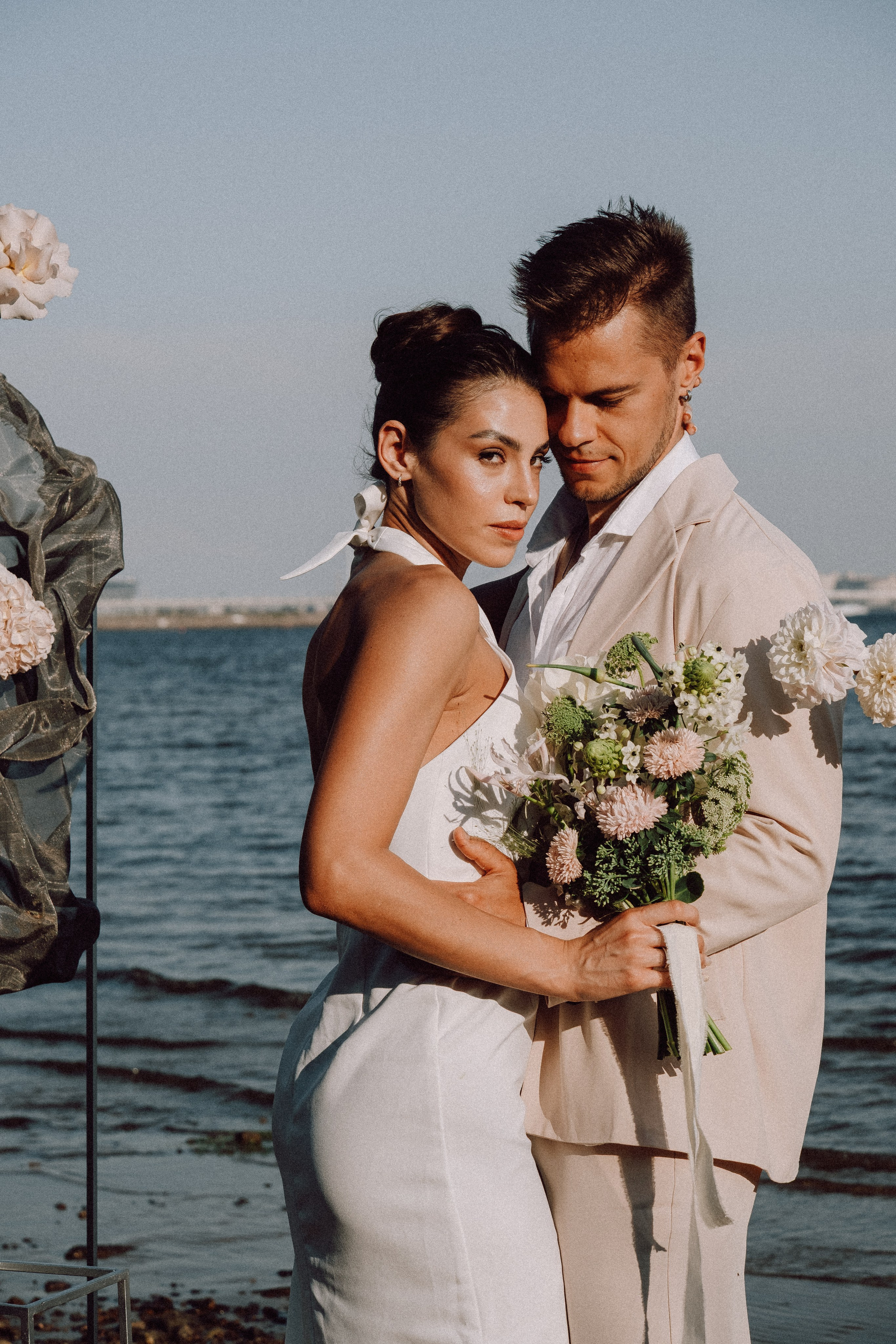 СВАДЕБНАЯ ФОТОСЕССИЯ ВЫЕЗДНОЙ ЦЕРЕМОНИИ (ФИНСКИЙ ЗАЛИВ). Профессиональный фотограф, Санкт-Петербург — Виктория Богомолова