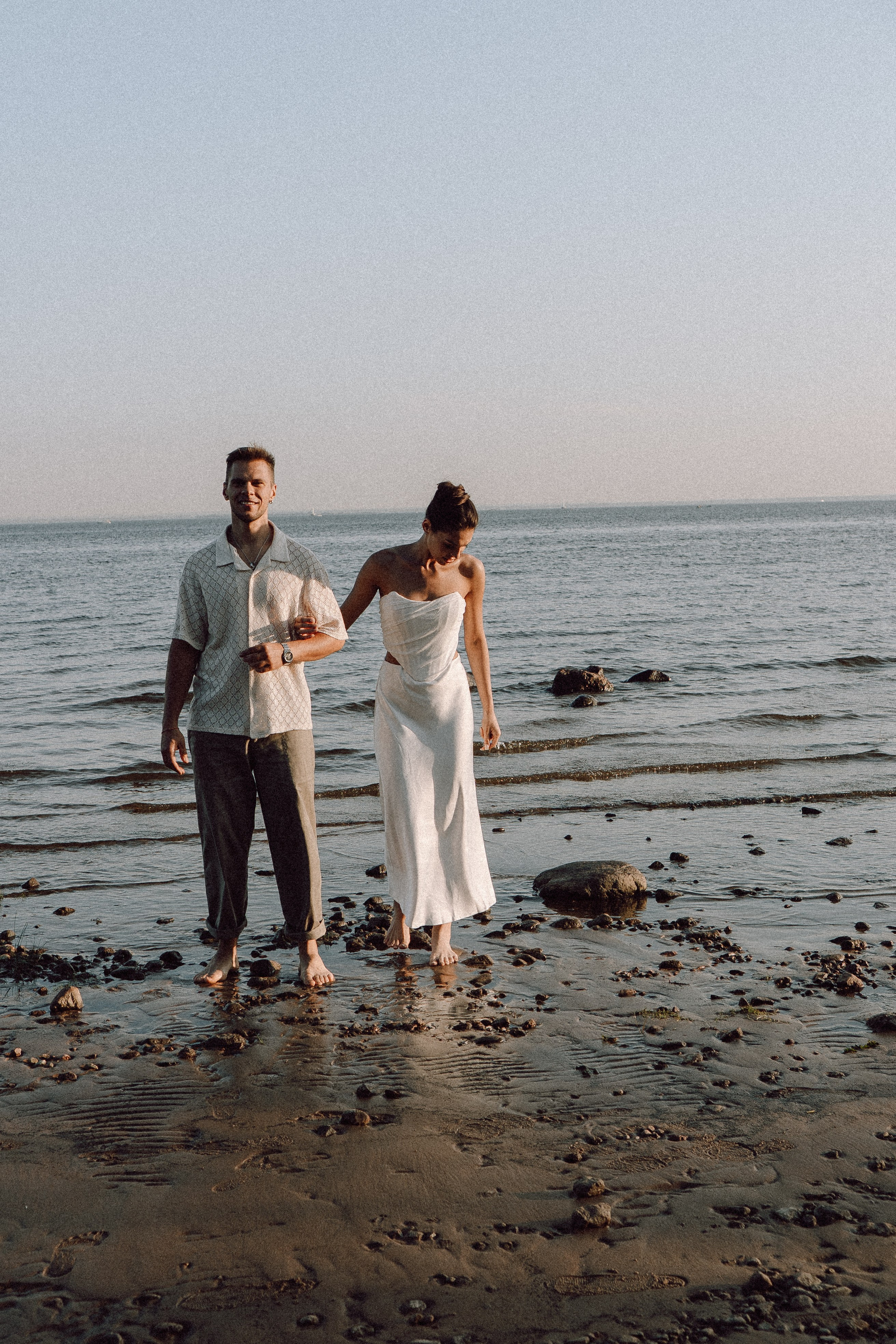 СВАДЕБНАЯ ФОТОСЕССИЯ ВЫЕЗДНОЙ ЦЕРЕМОНИИ (ФИНСКИЙ ЗАЛИВ). Профессиональный фотограф, Санкт-Петербург — Виктория Богомолова