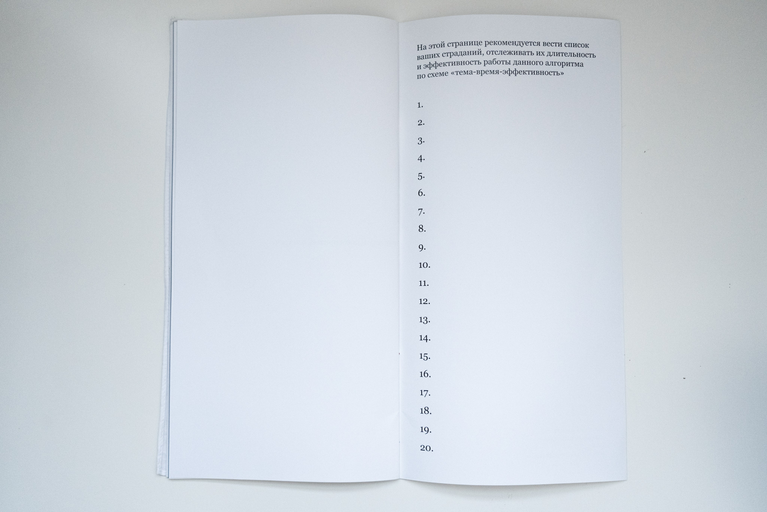 Зин «Как правильно страдать». Козлова Екатерина. Междисциплинарная визуальная художница