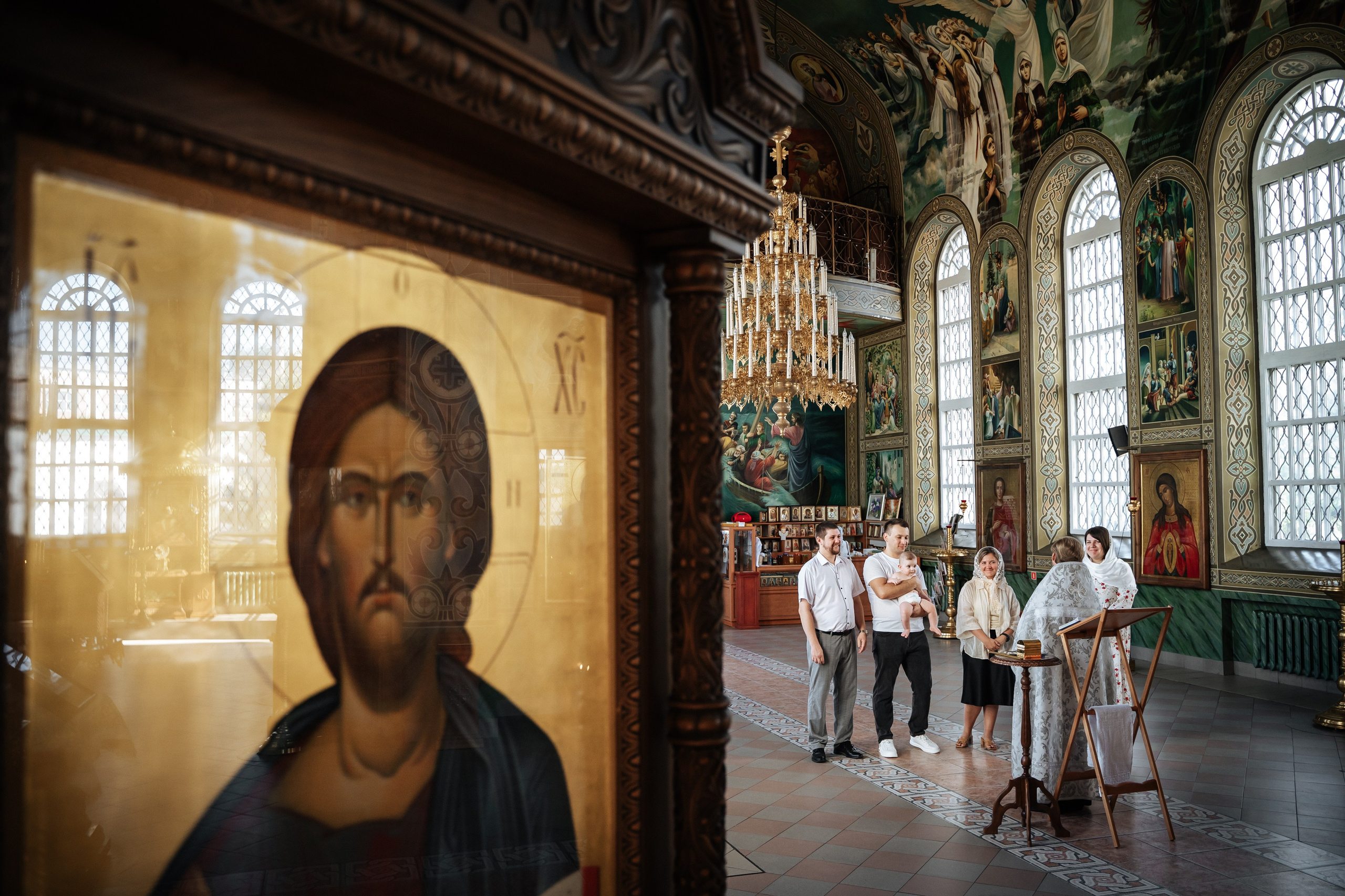 Крещение Евгения. Главная