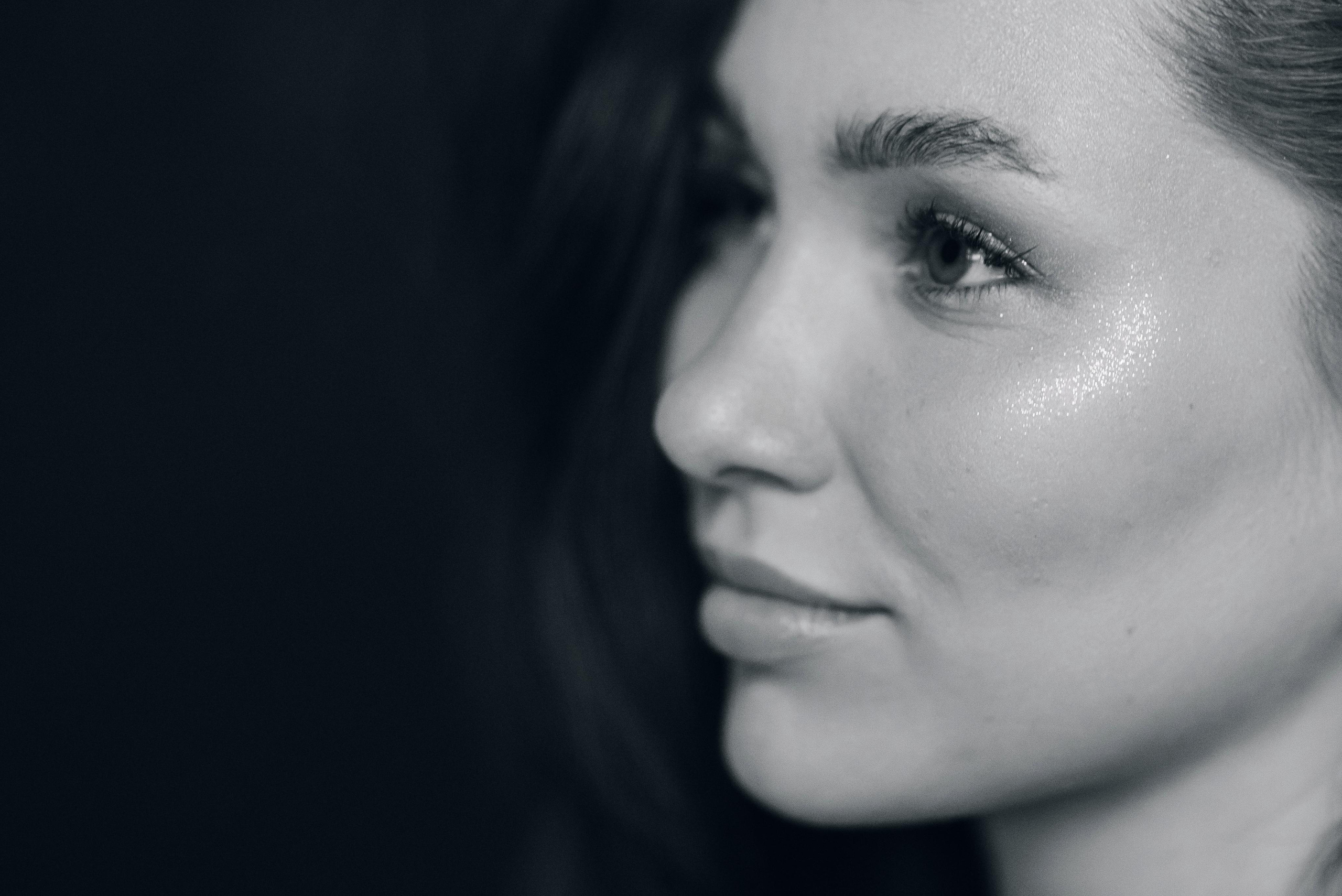 Лиза, чб. Бренд-фотограф для экспертов и блогеров в Москве Влада Горбовская