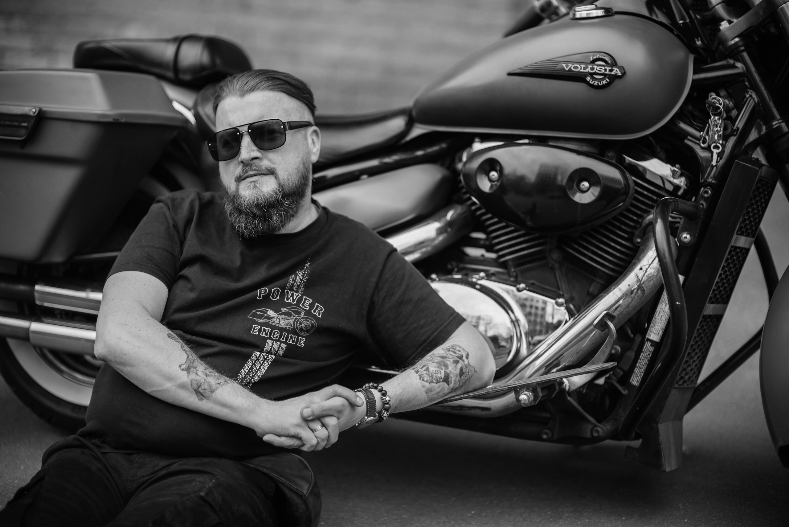 Алексей, байкер, профайлер. Бренд-фотограф для экспертов и блогеров в Москве Влада Горбовская