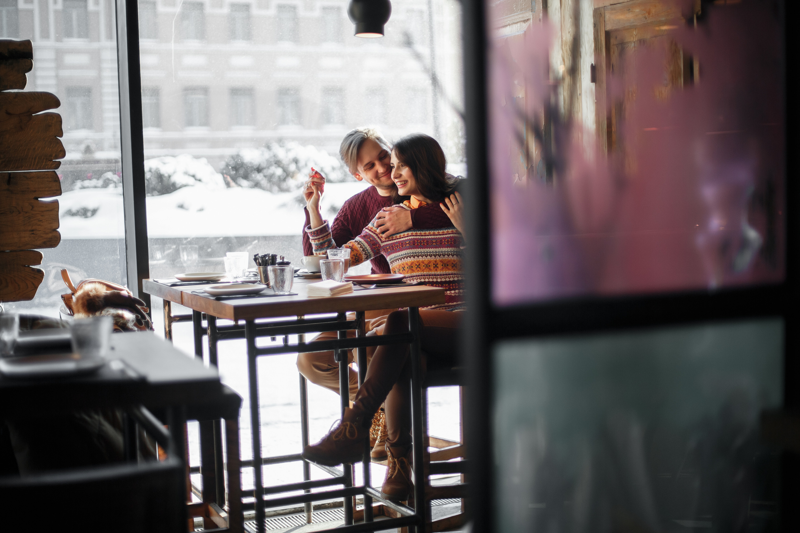 А не погреться ли нам?. Свадебный фотограф Москва и МО