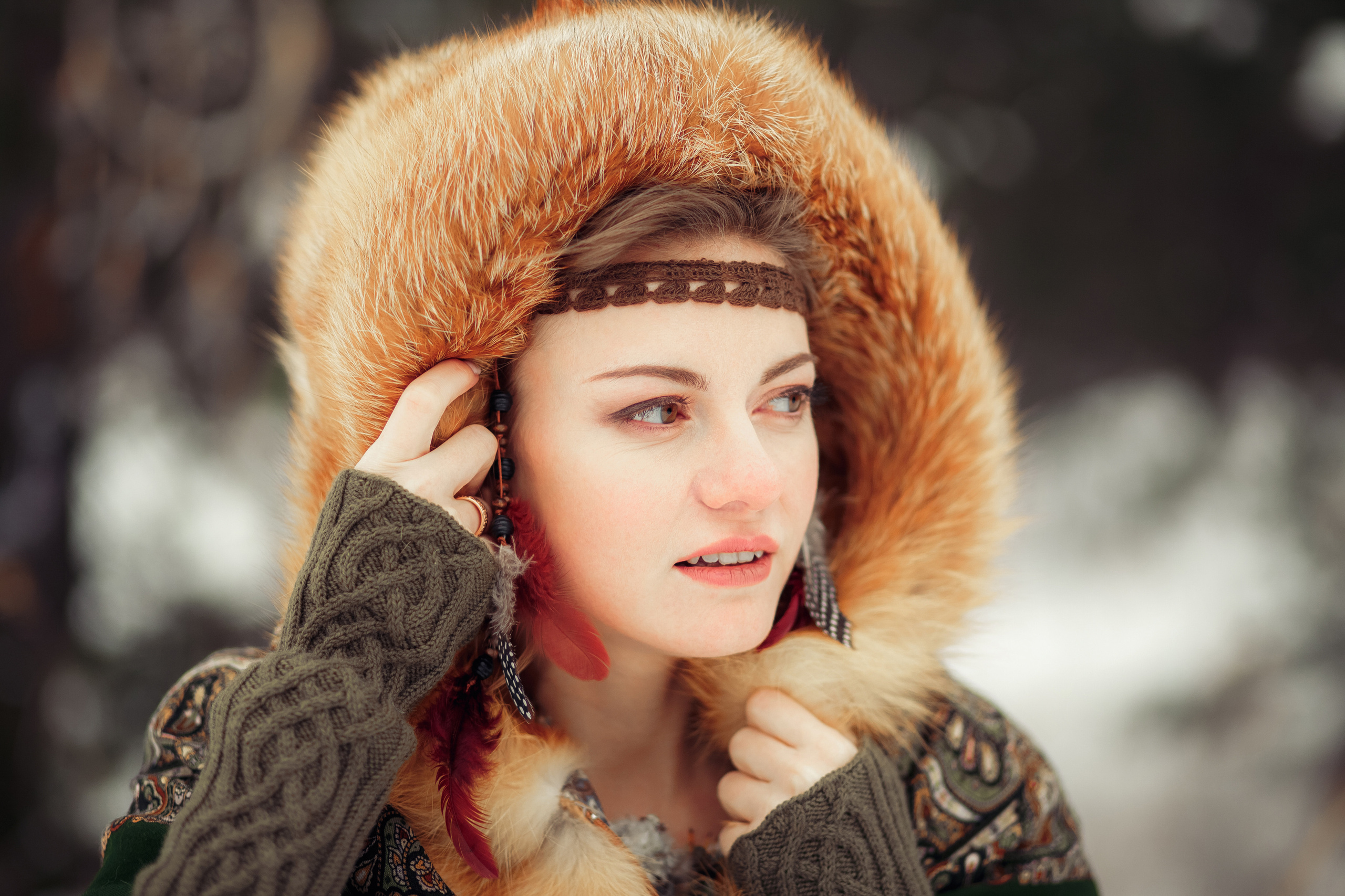 Зимним днем. Свадебный фотограф Москва и МО