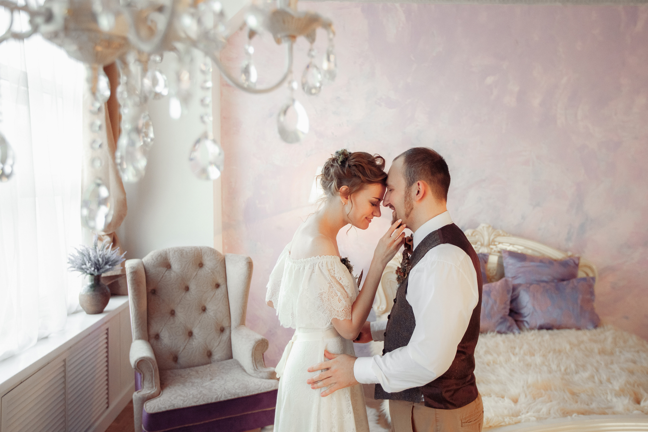 Зимним днем. Свадебный фотограф Москва и МО