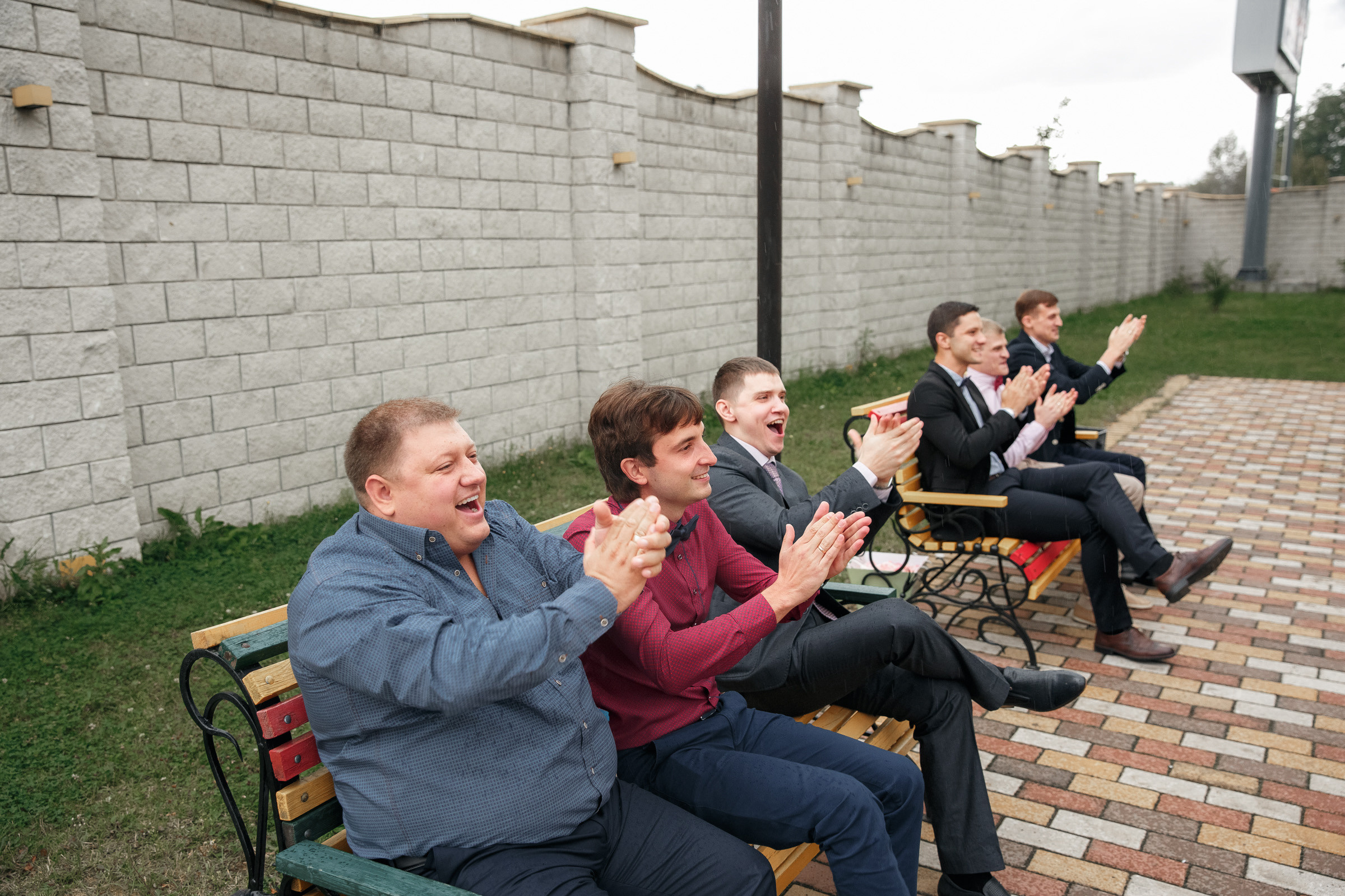 Он, она и красный порш. Свадебный фотограф Москва и МО