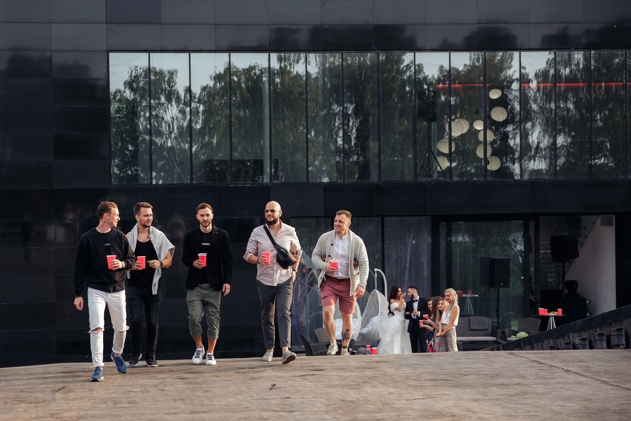 Свадебная тусовка. Свадебный фотограф Москва и МО