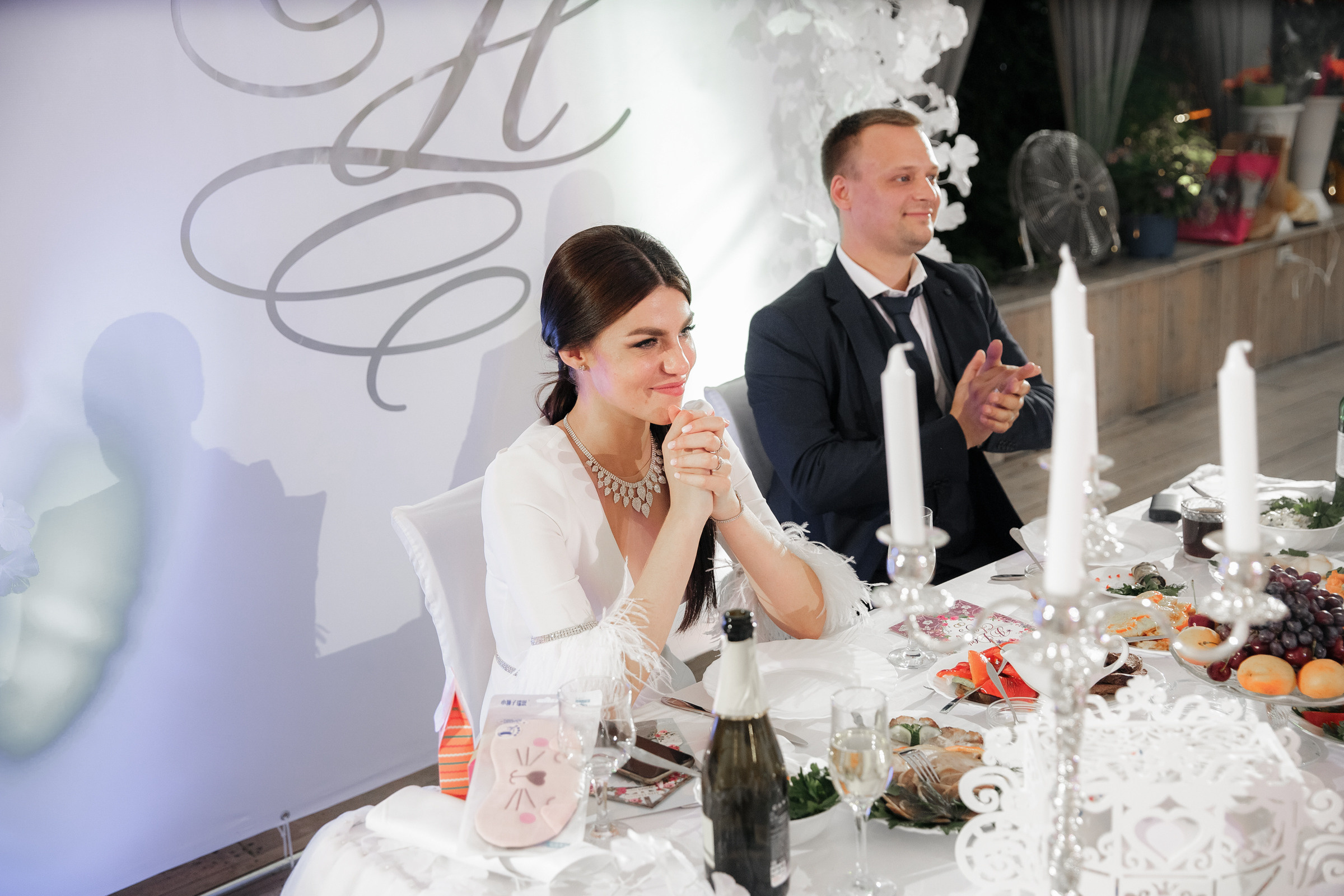 Белое платье, белый ролс. Свадебный фотограф Москва и МО