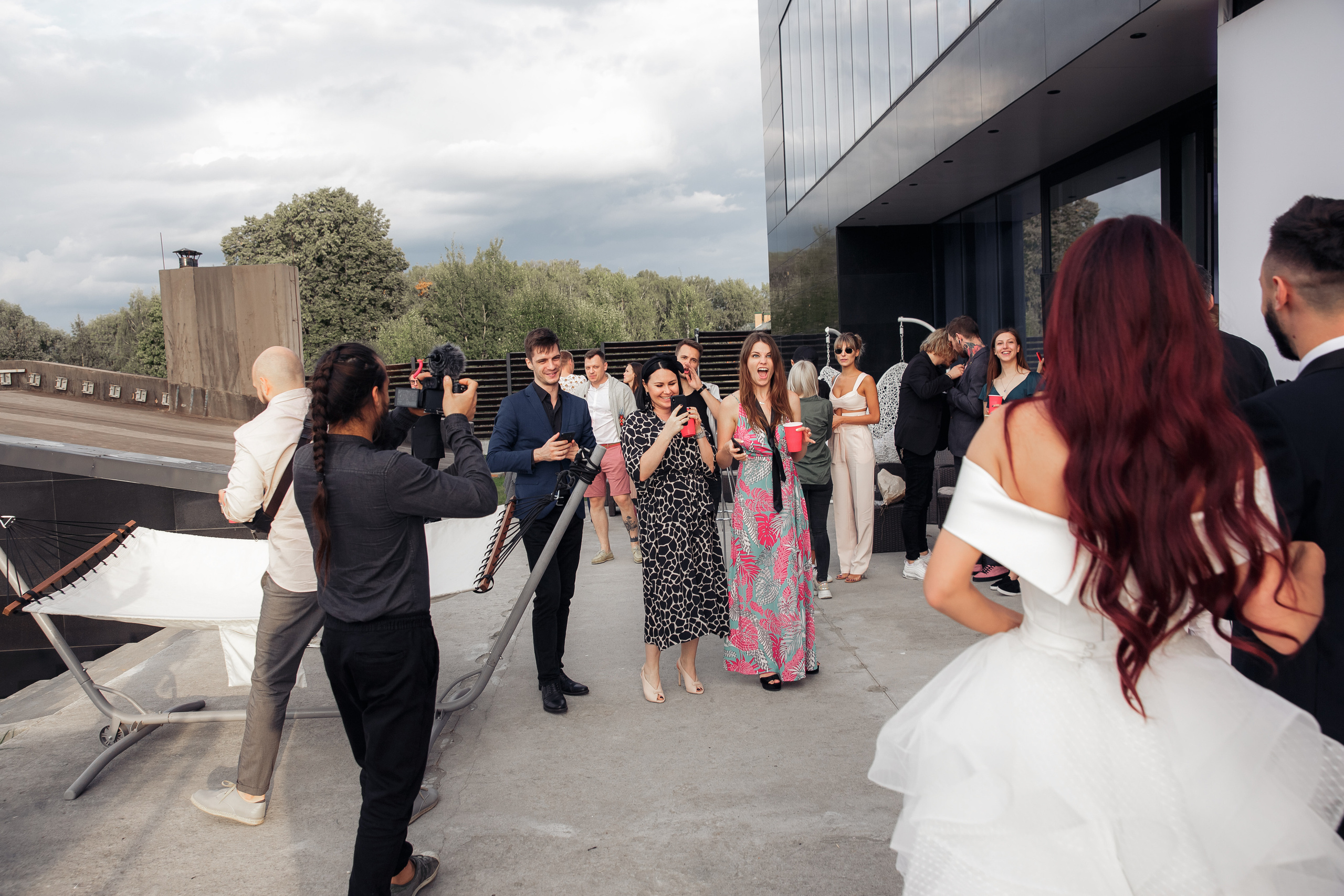 Свадебная тусовка. Свадебный фотограф Москва и МО