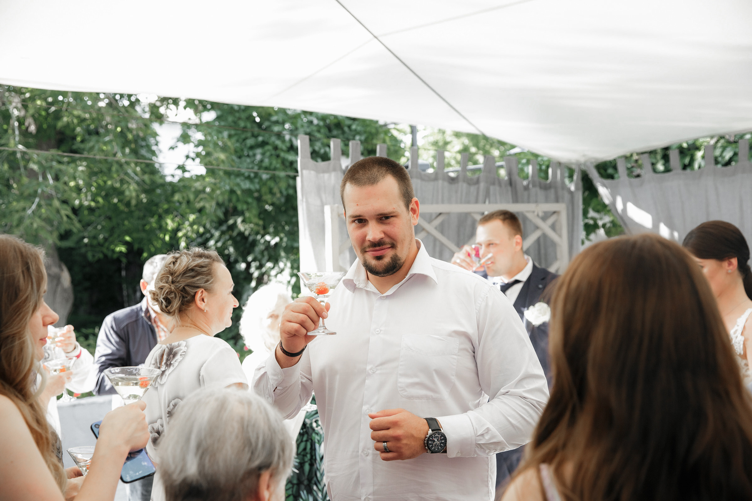 Белое платье, белый ролс. Свадебный фотограф Москва и МО