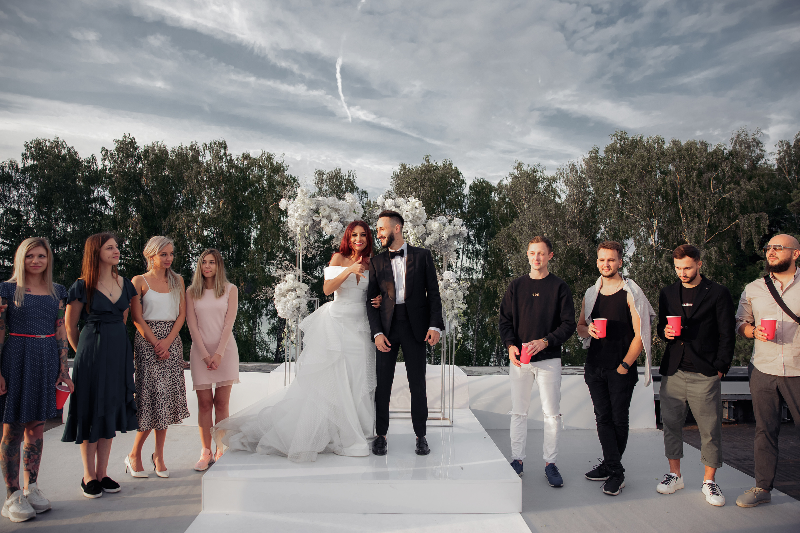 Свадебная тусовка. Свадебный фотограф Москва и МО