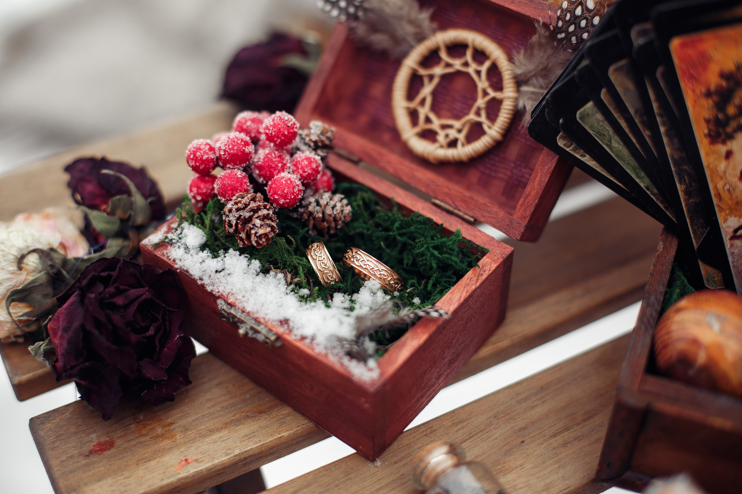 Зимним днем. Свадебный фотограф Москва и МО