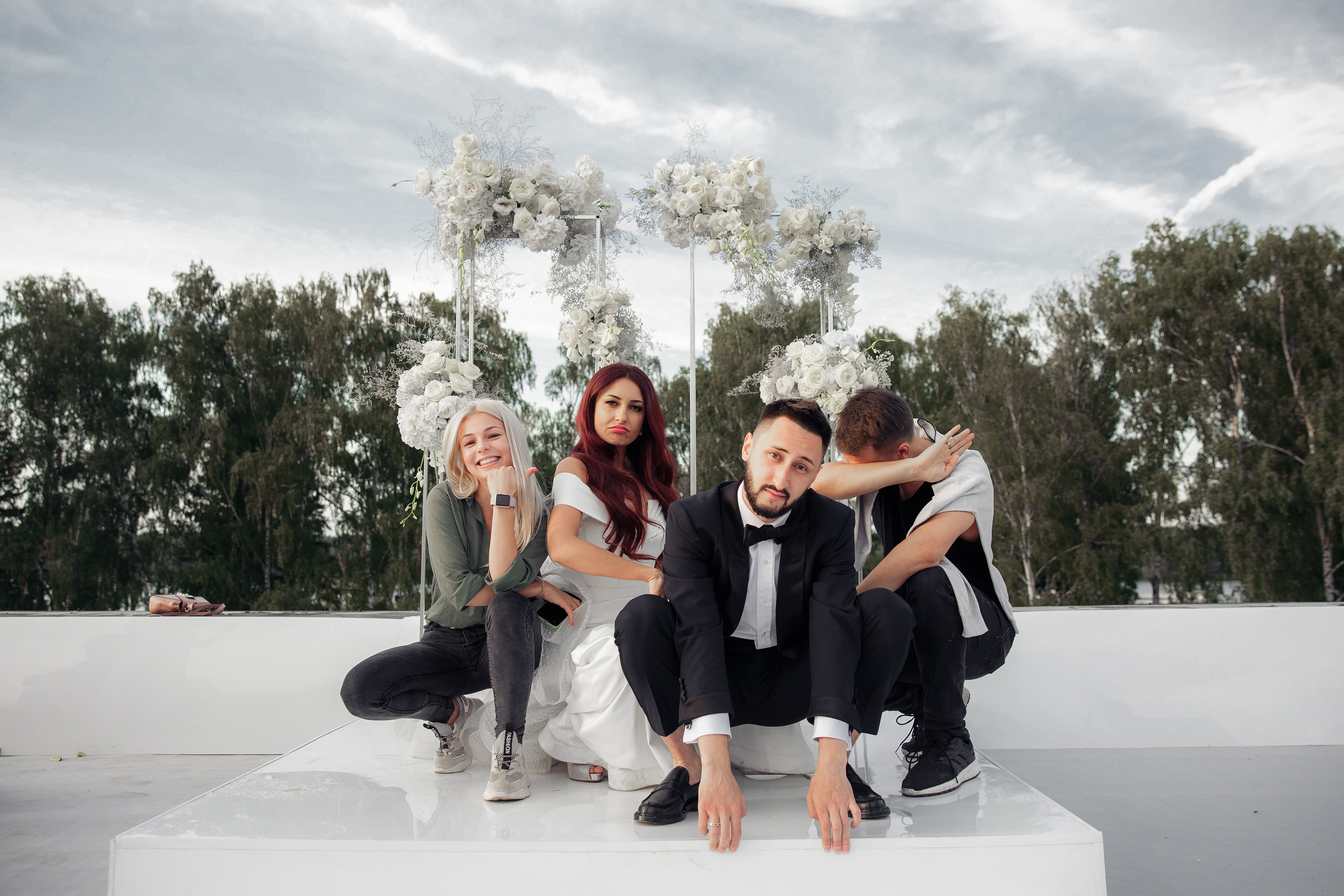 Свадебная тусовка. Свадебный фотограф Москва и МО