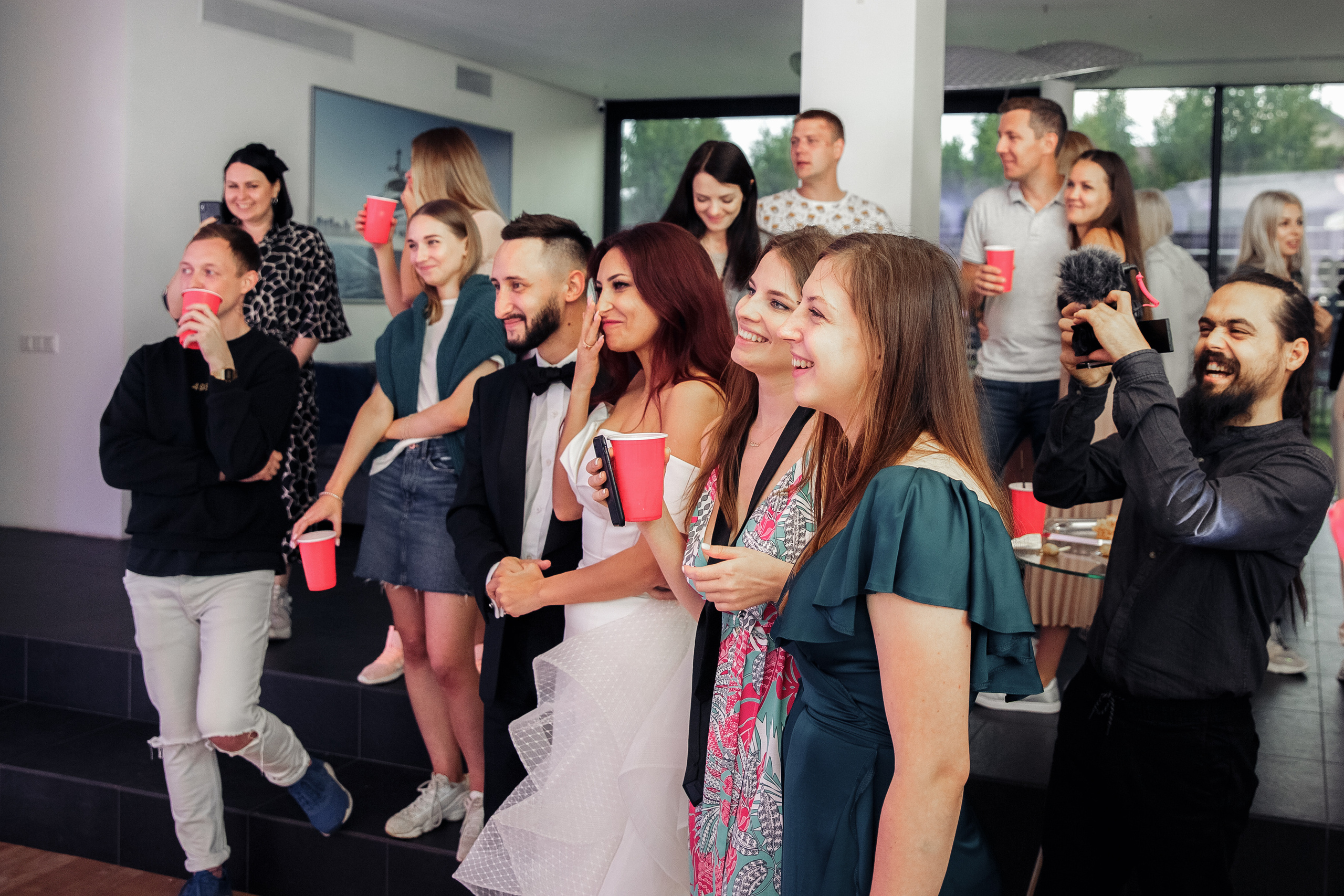 Свадебная тусовка. Свадебный фотограф Москва и МО