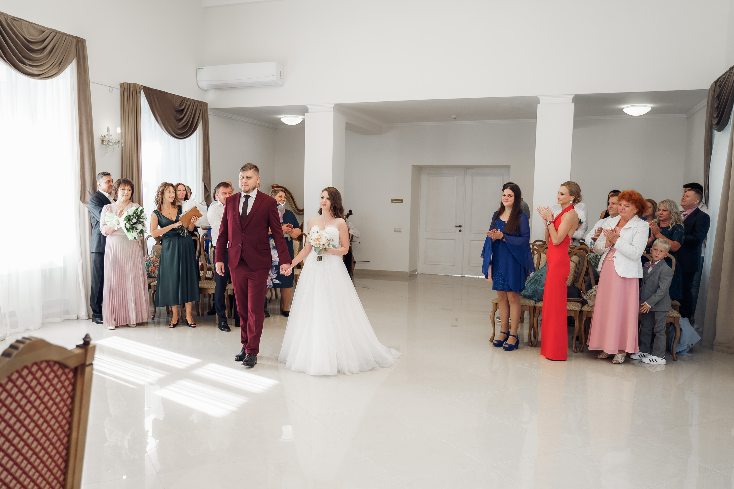 С триумфа на небо. Свадебный фотограф Москва и МО