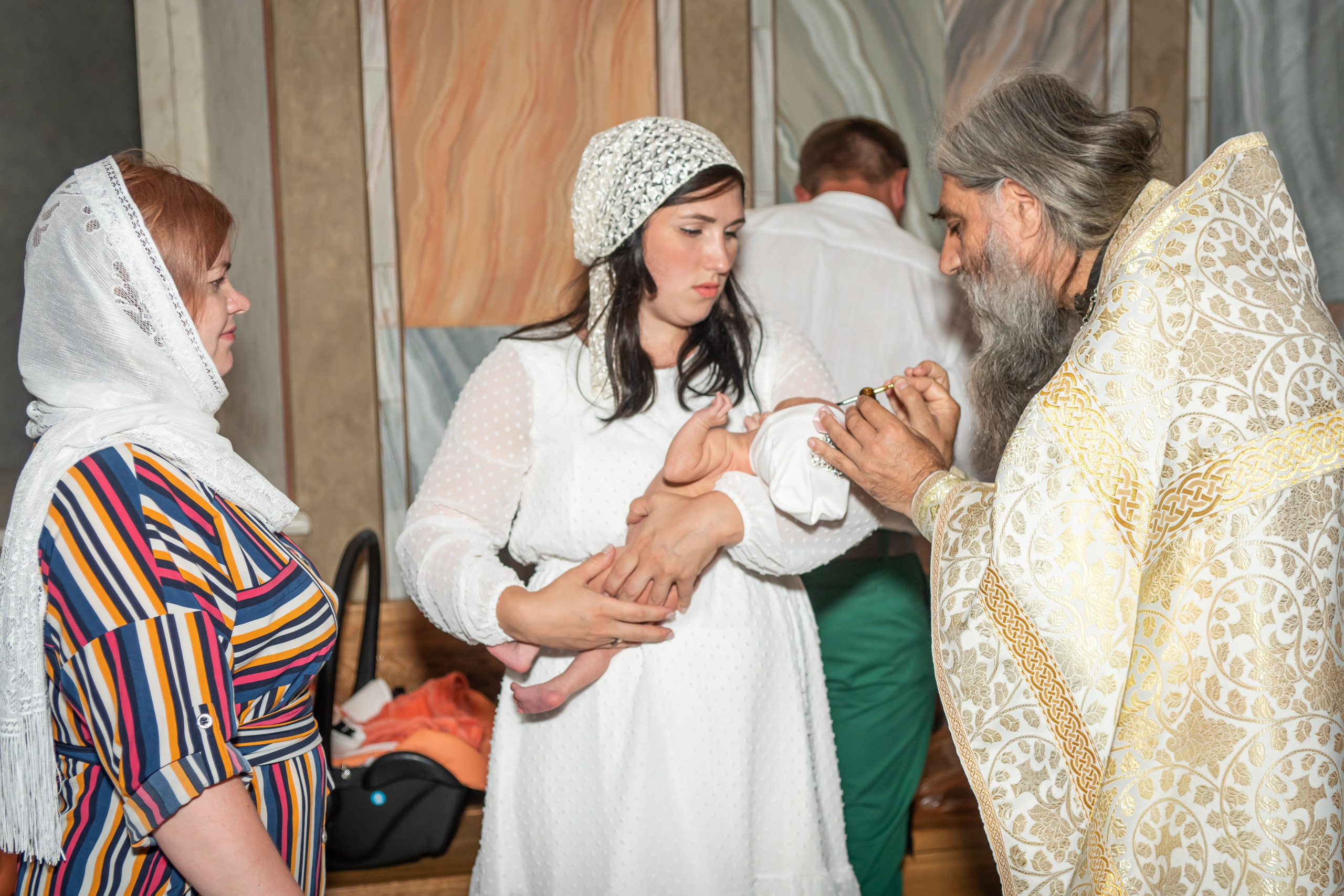 Крещение. Семейный и детский фотограф в Москве Евгения Миронова