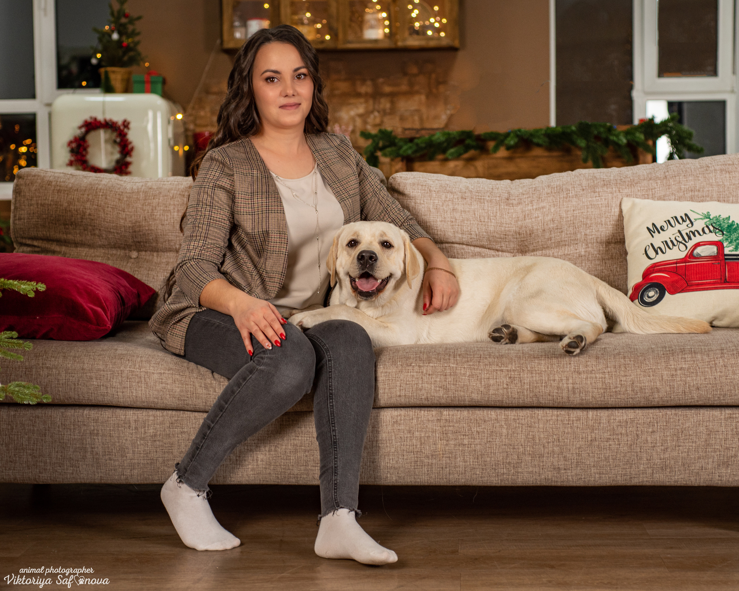 Кристина и Чика. Фотограф анималист Благовещенск. Сафонова Виктория