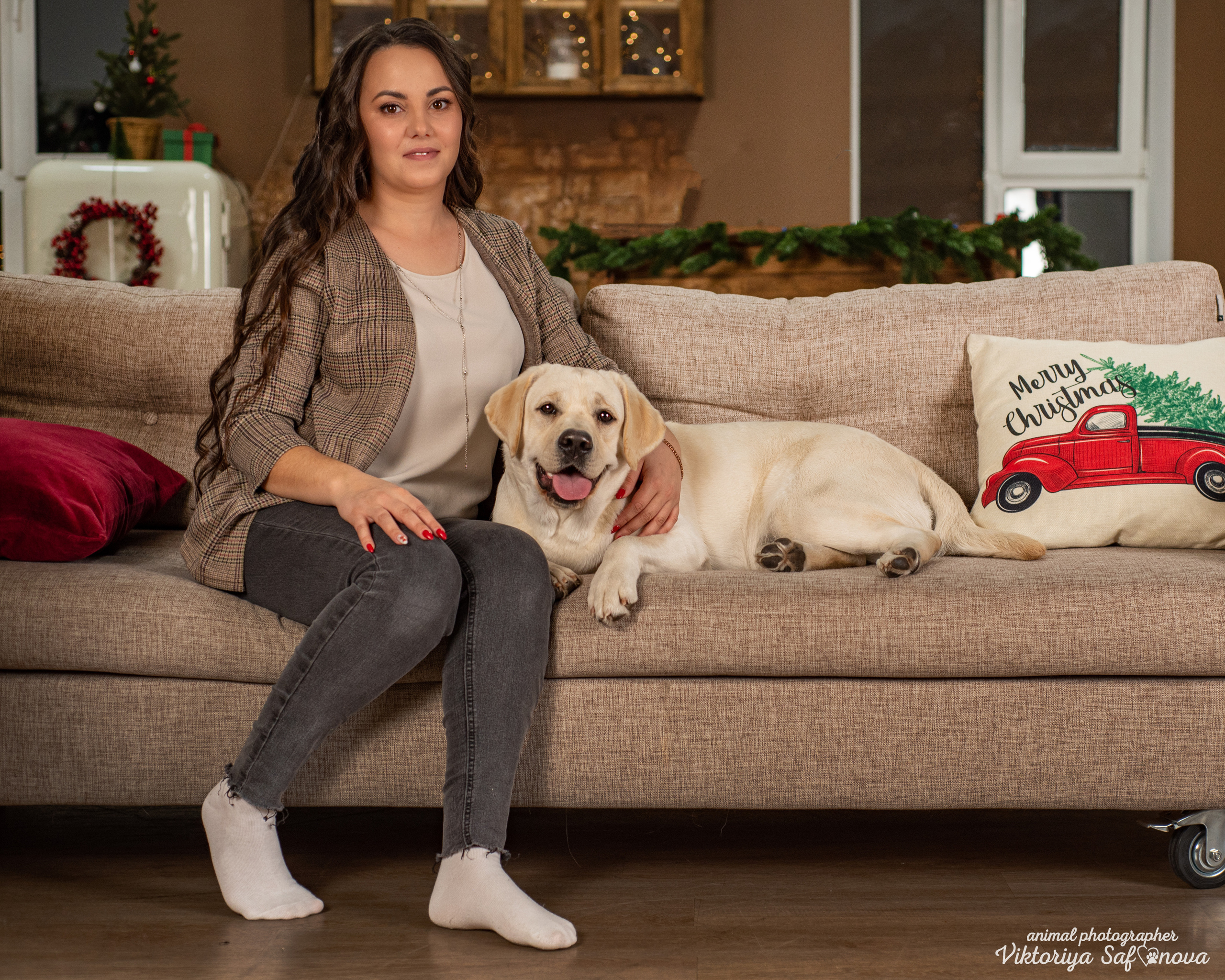 Кристина и Чика. Фотограф анималист Благовещенск. Сафонова Виктория