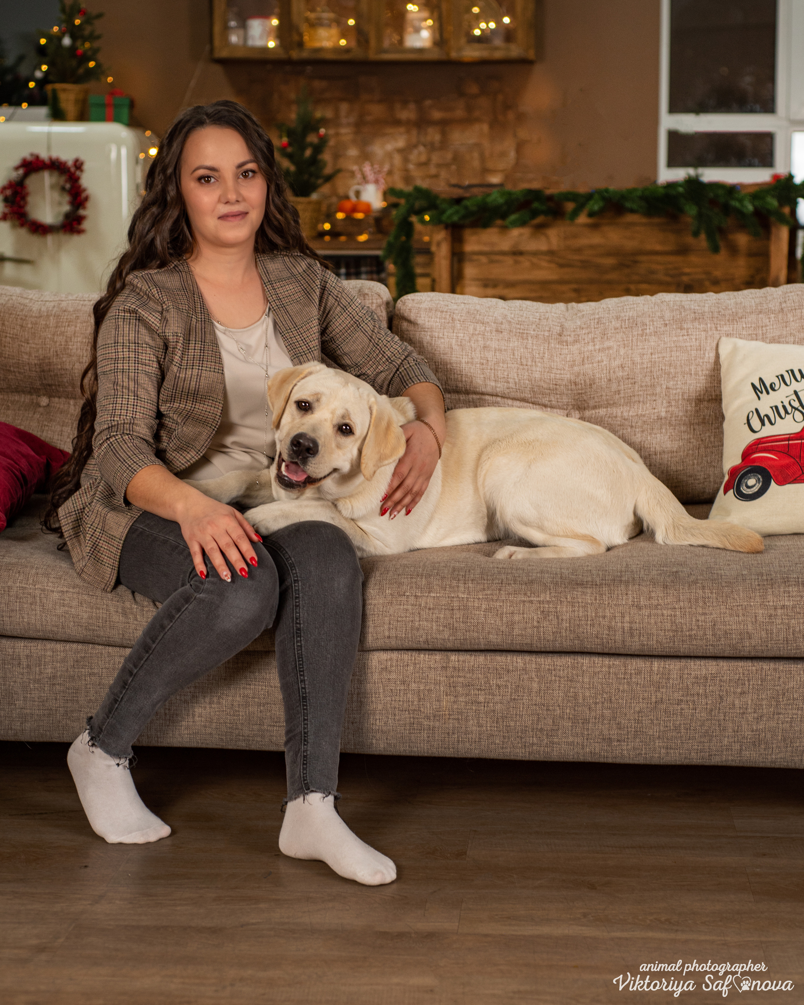 Кристина и Чика. Фотограф анималист Благовещенск. Сафонова Виктория