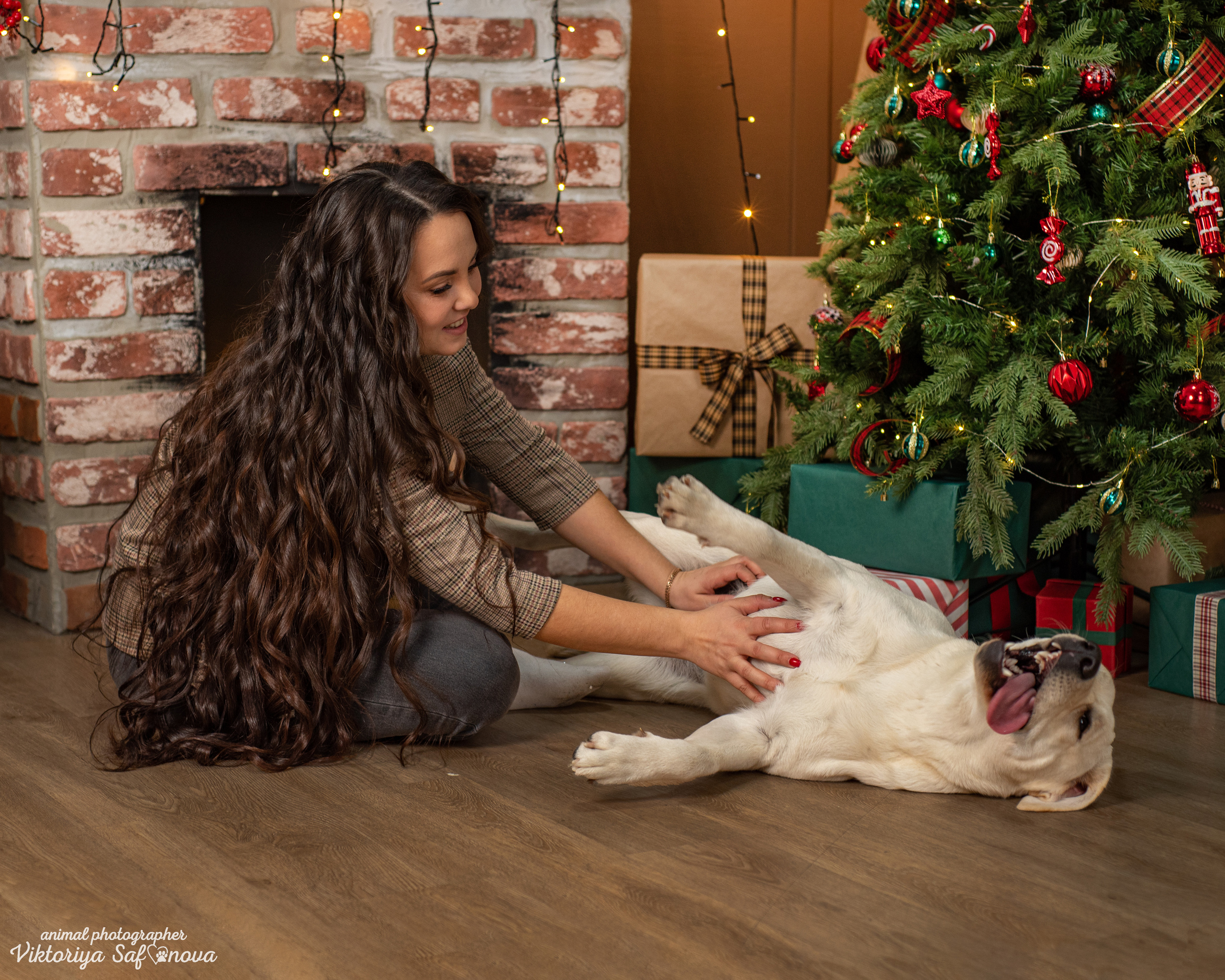 Кристина и Чика. Фотограф анималист Благовещенск. Сафонова Виктория
