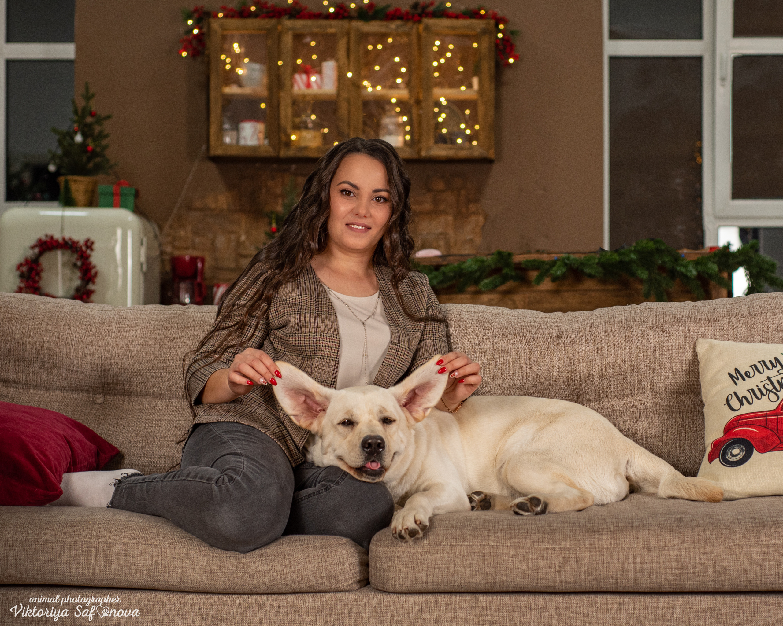 Кристина и Чика. Фотограф анималист Благовещенск. Сафонова Виктория