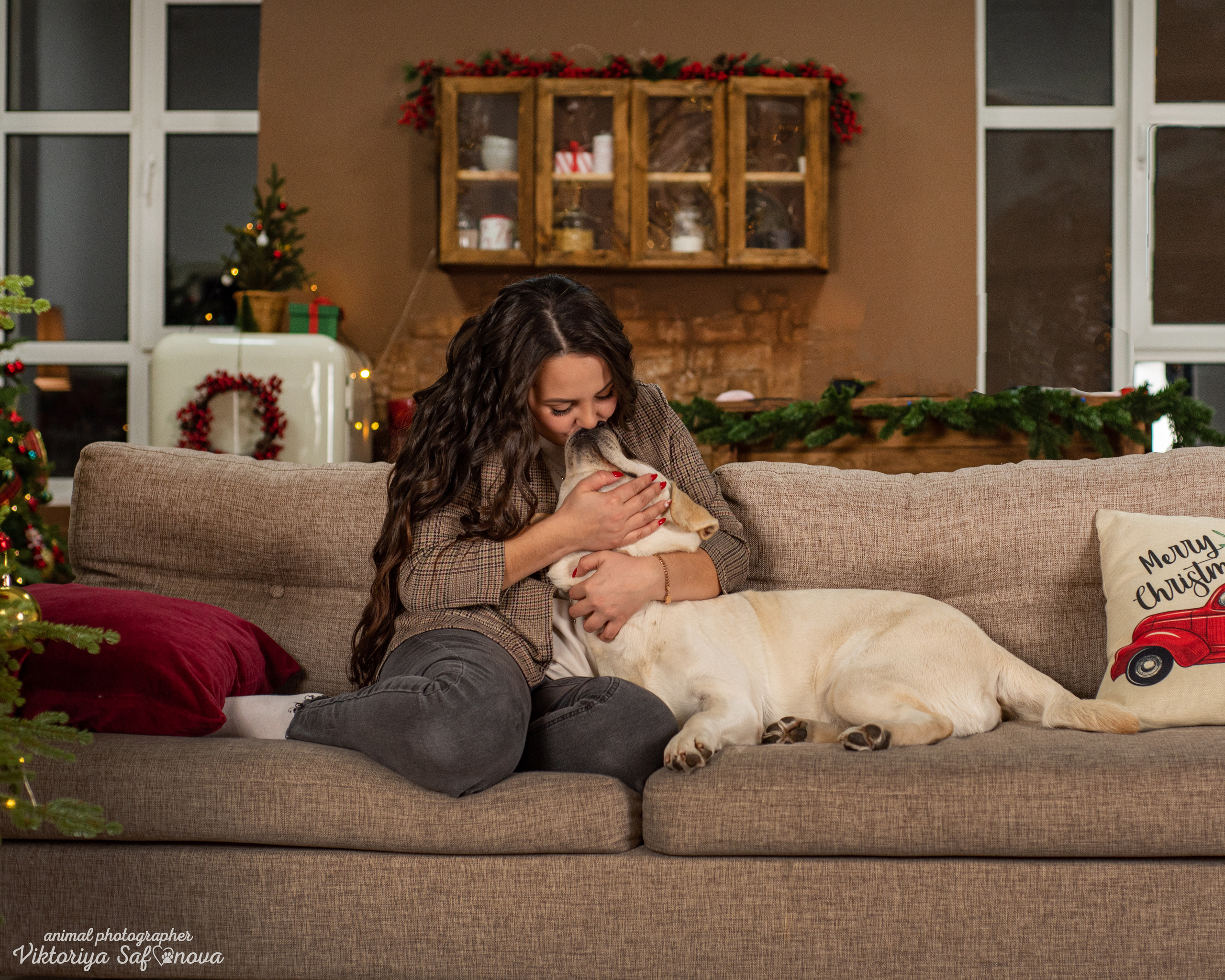 Кристина и Чика. Фотограф анималист Благовещенск. Сафонова Виктория