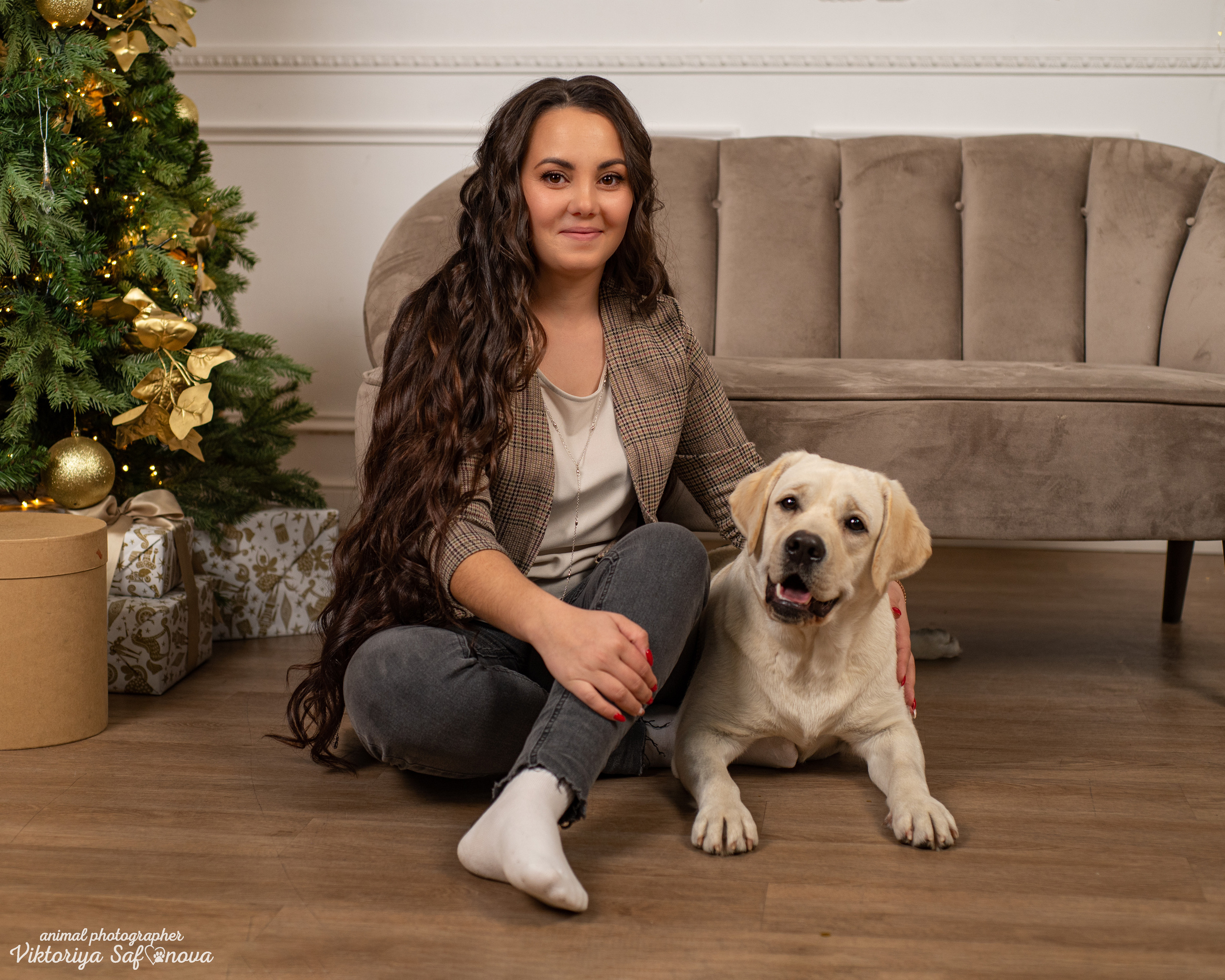 Кристина и Чика. Фотограф анималист Благовещенск. Сафонова Виктория