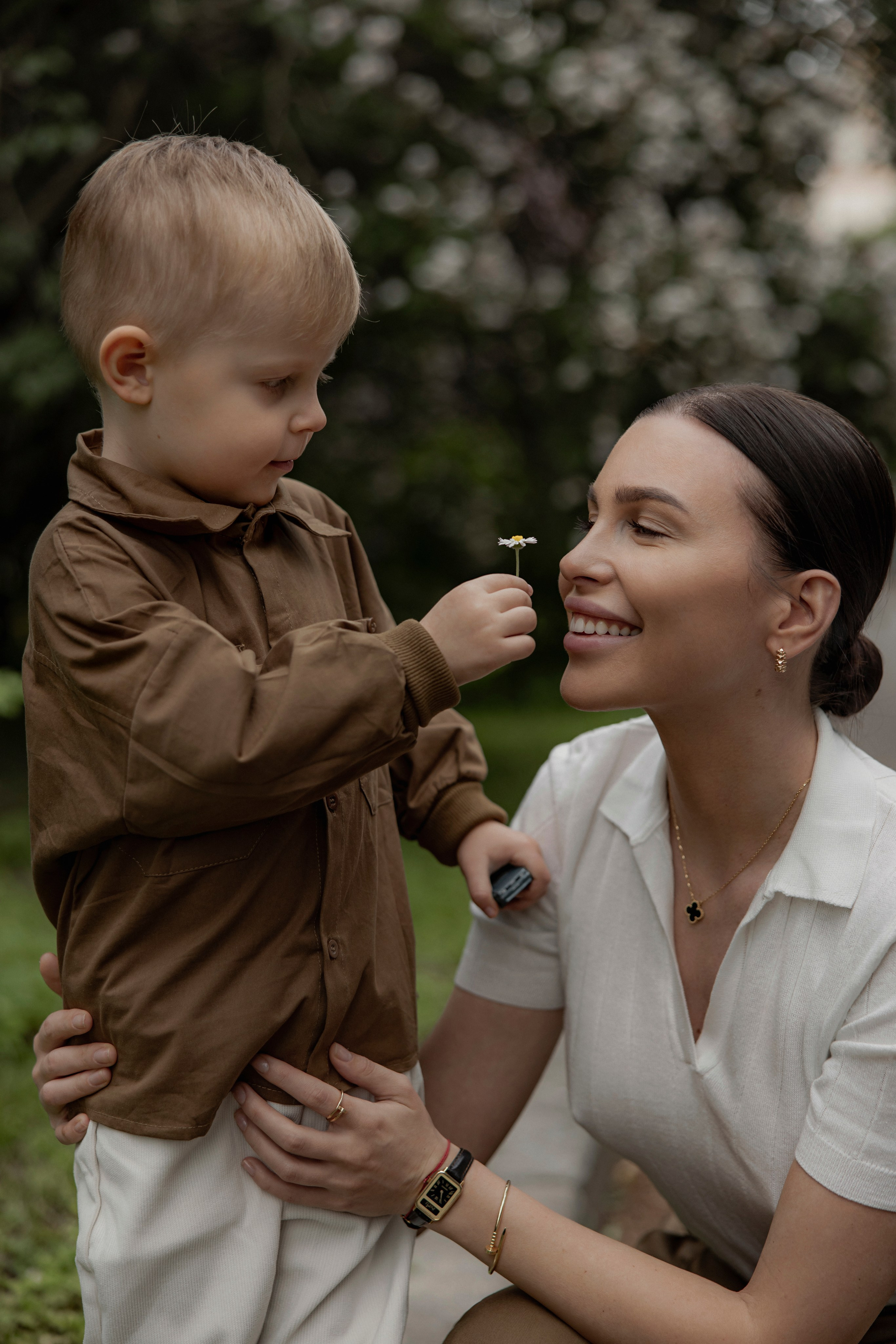 Фотосессия матери и сына. Женский и контент фотограф в Москве. Алла Поломарь