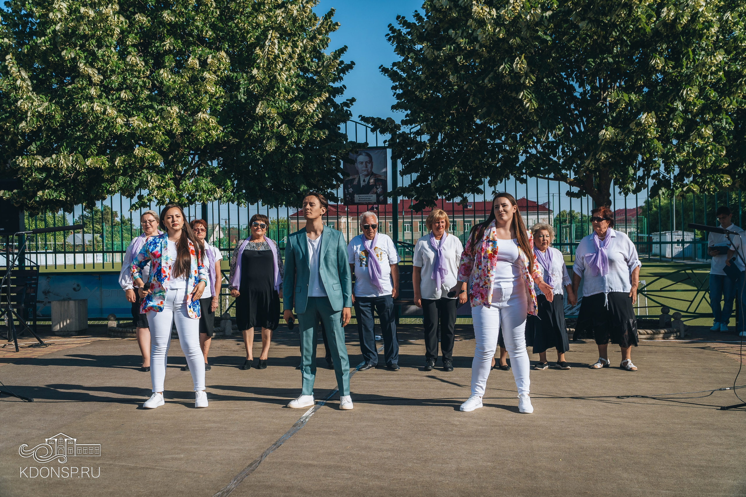 Концертная программа «Жить здорово». Новотитаровский Дом культуры