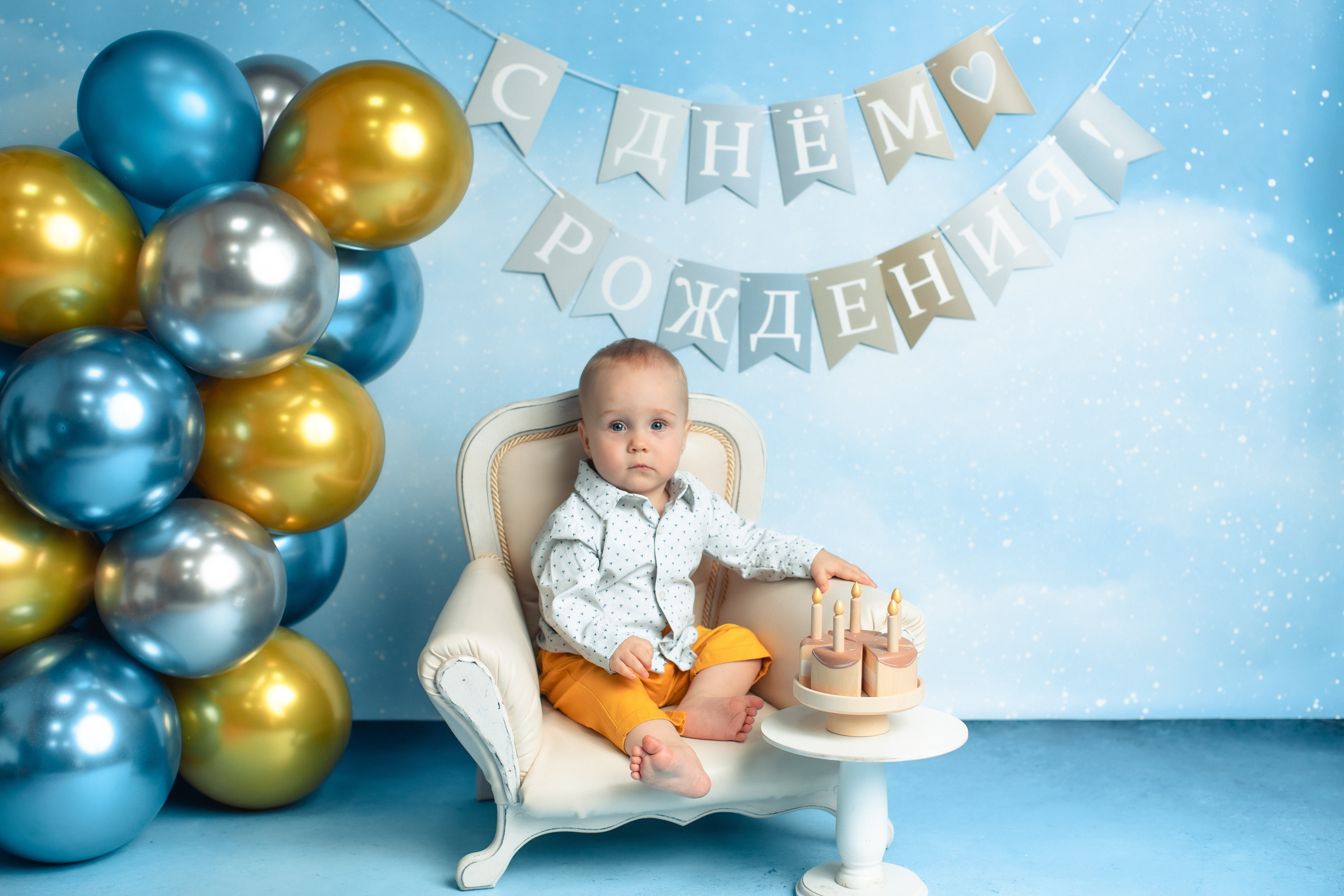 Малыш 5 — 18 месяцев. Фотограф новорождённых и детей до года на КМВ