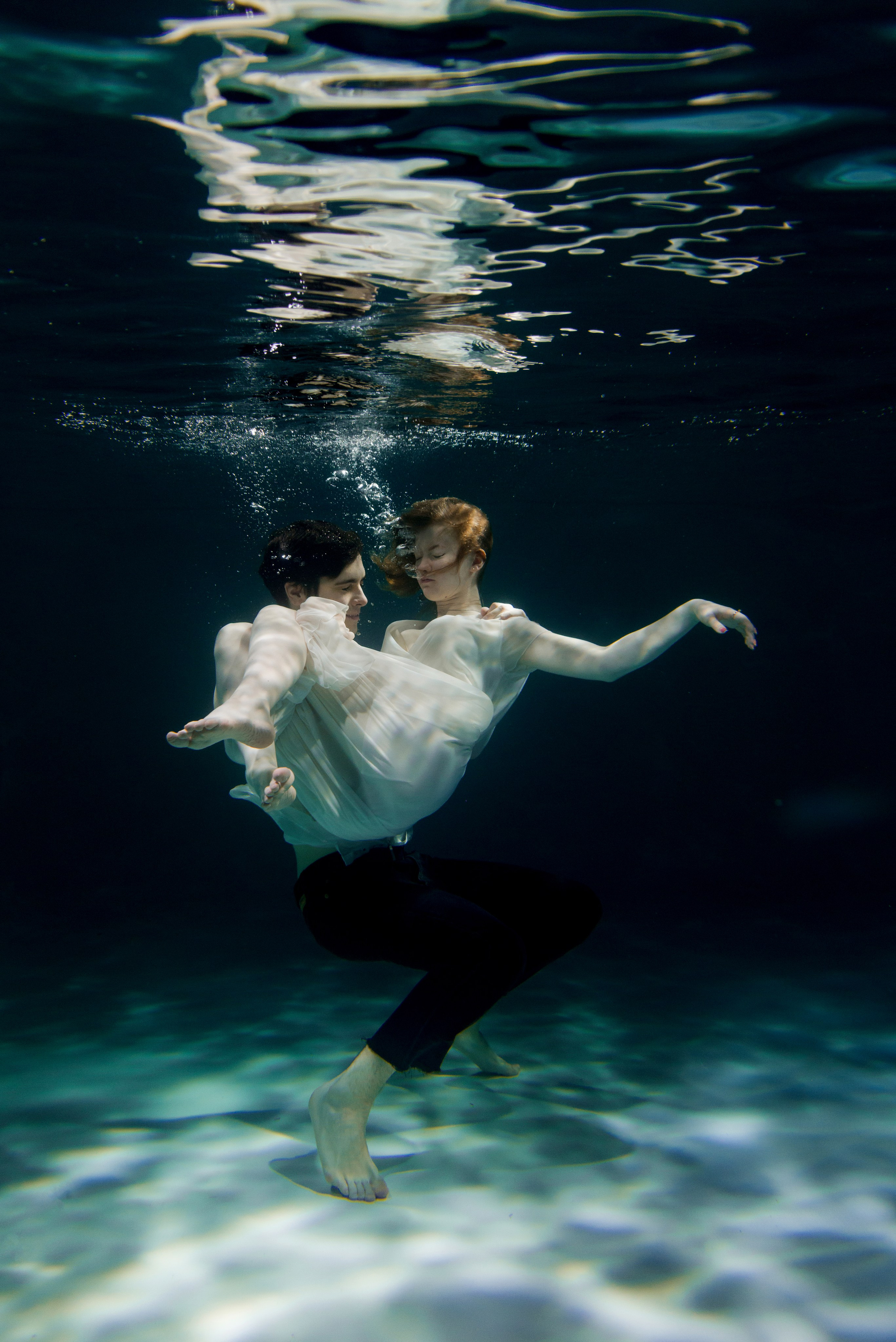 Под водой. Фотограф и дизайнер в Москве Екатерина Лобачева