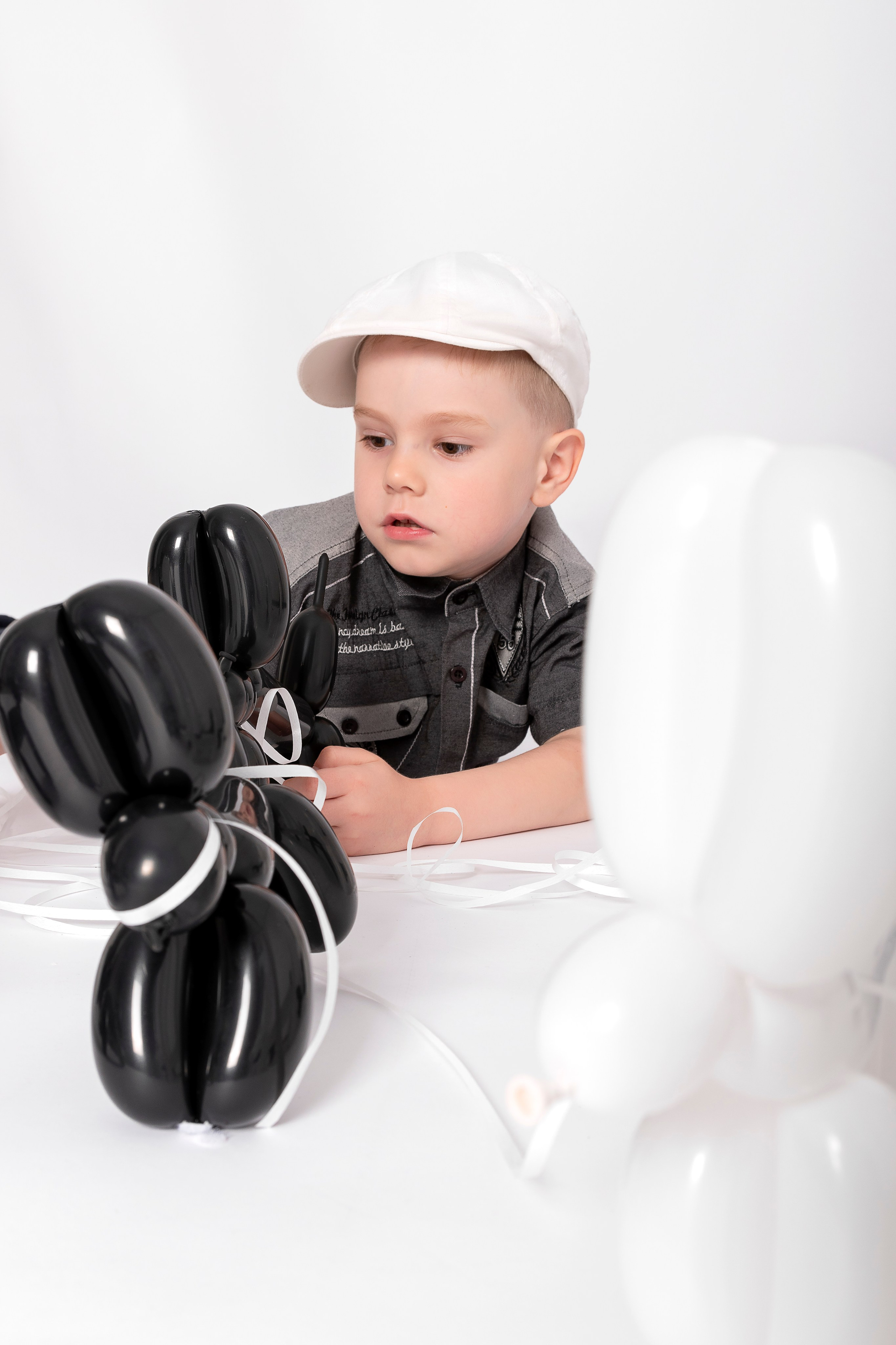 Фотосессия с воздушными собачками для Максима. Фотограф Наталья Жильцова