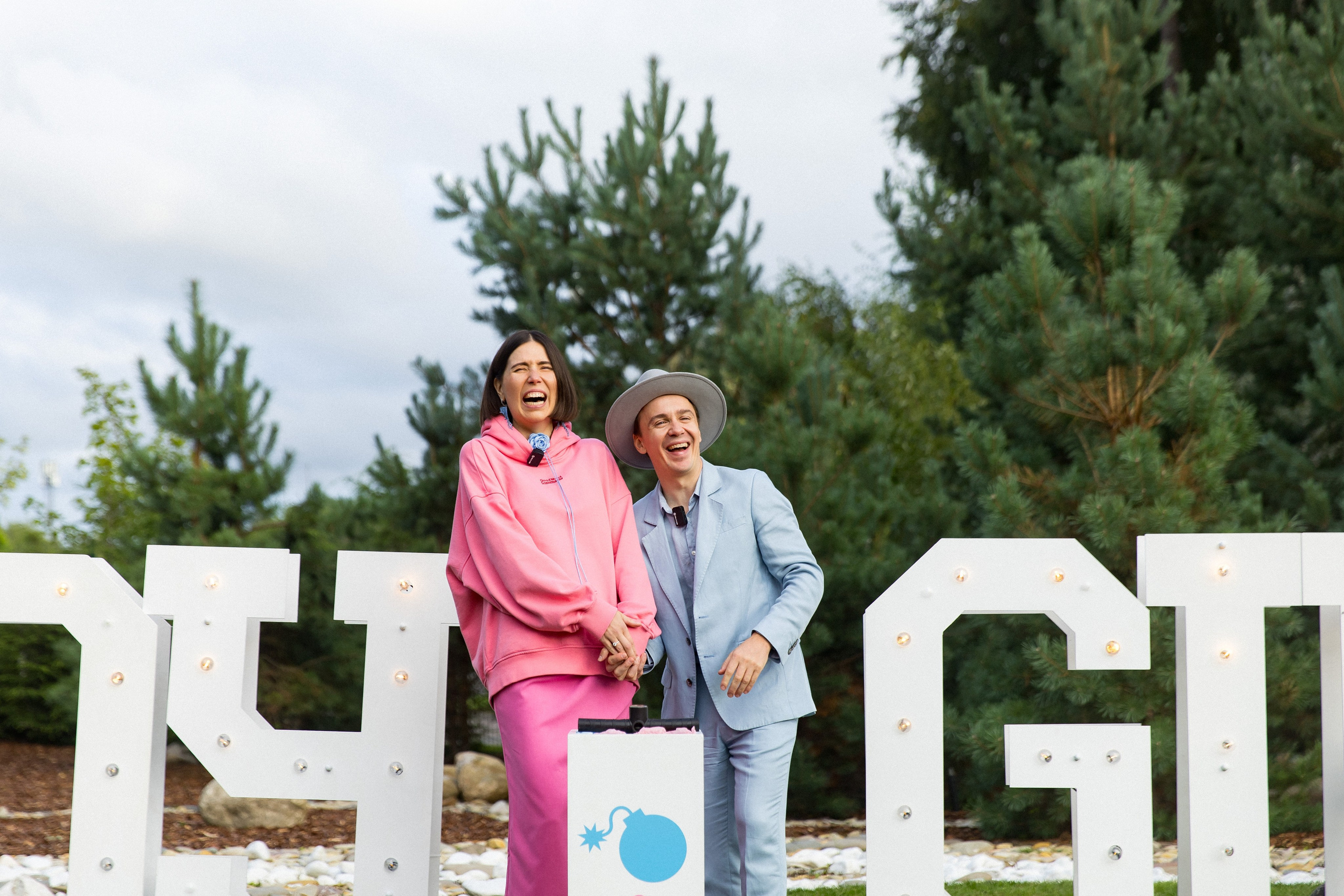 Гендер пати. Снимаю съемки