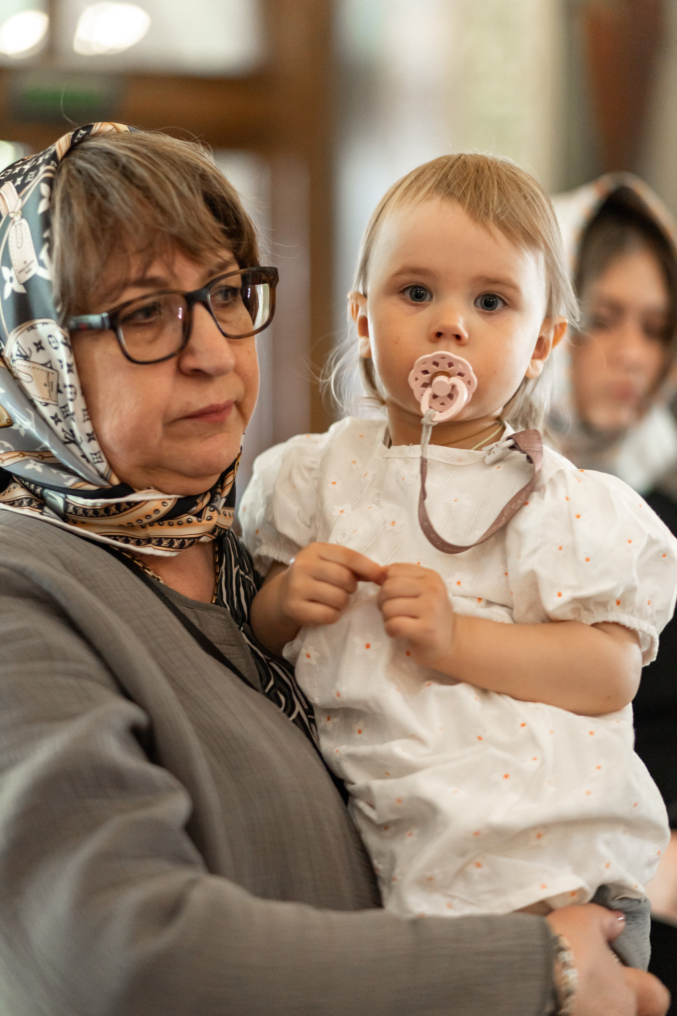 Крещение в Храме Веры, Надежды, Любови и матери их Софии. Профессиональный фотограф в Москве и Мо Мария Шантарёва