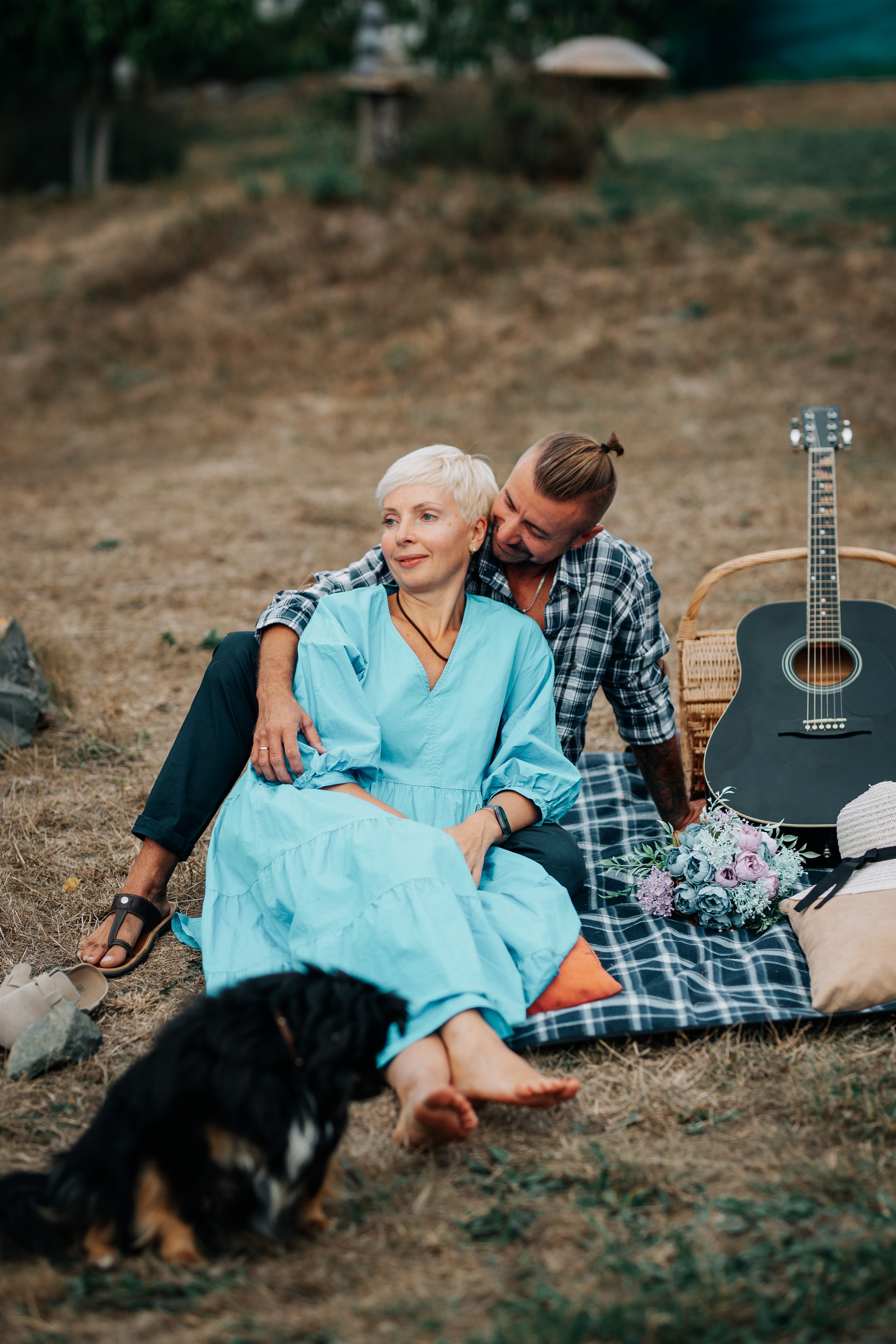 Семейная фотосессия Александра и Марии дома. Фотограф в Крыму