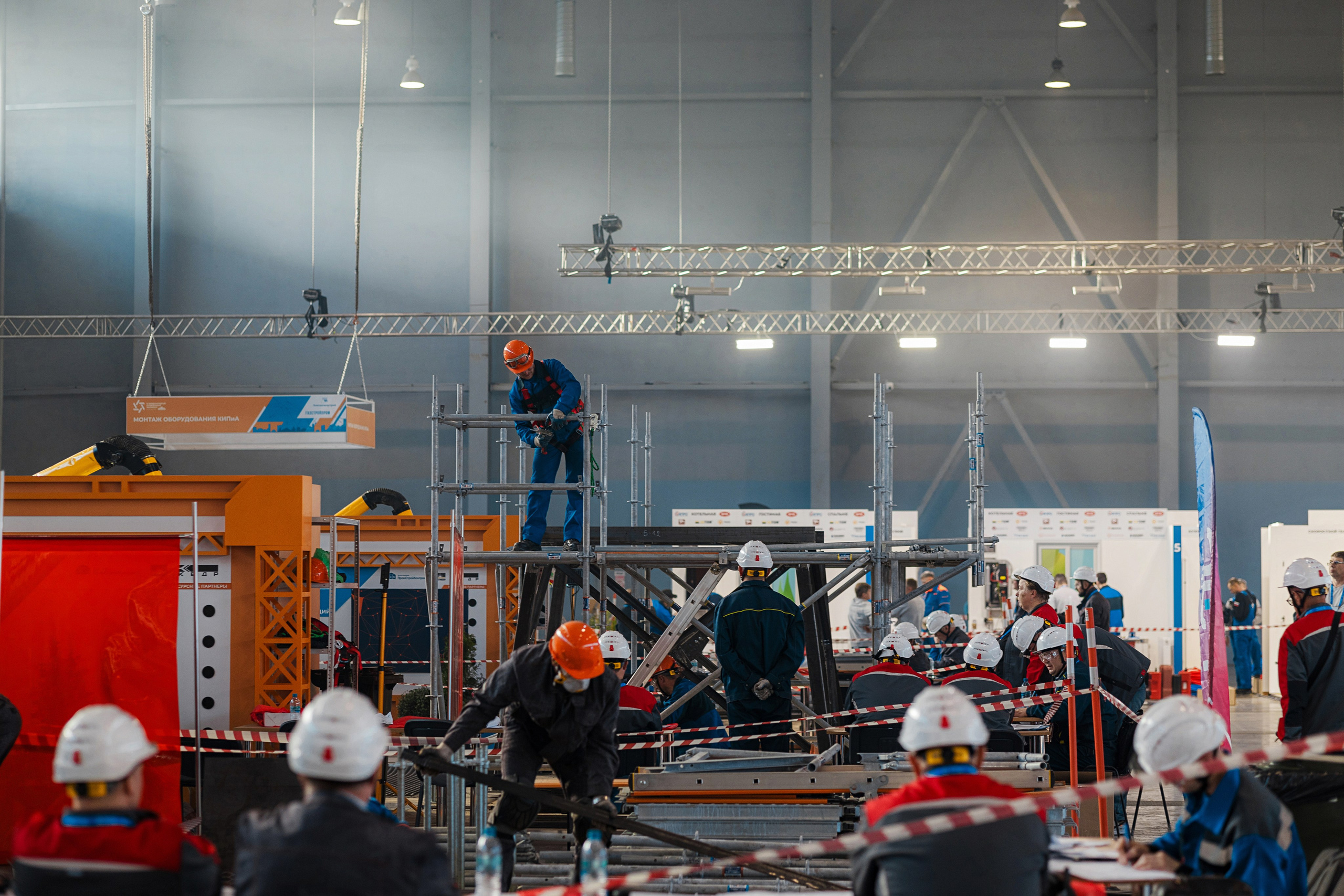 Фотосъемка строительного чемпионата в СПб | Динамичные кадры для медиа