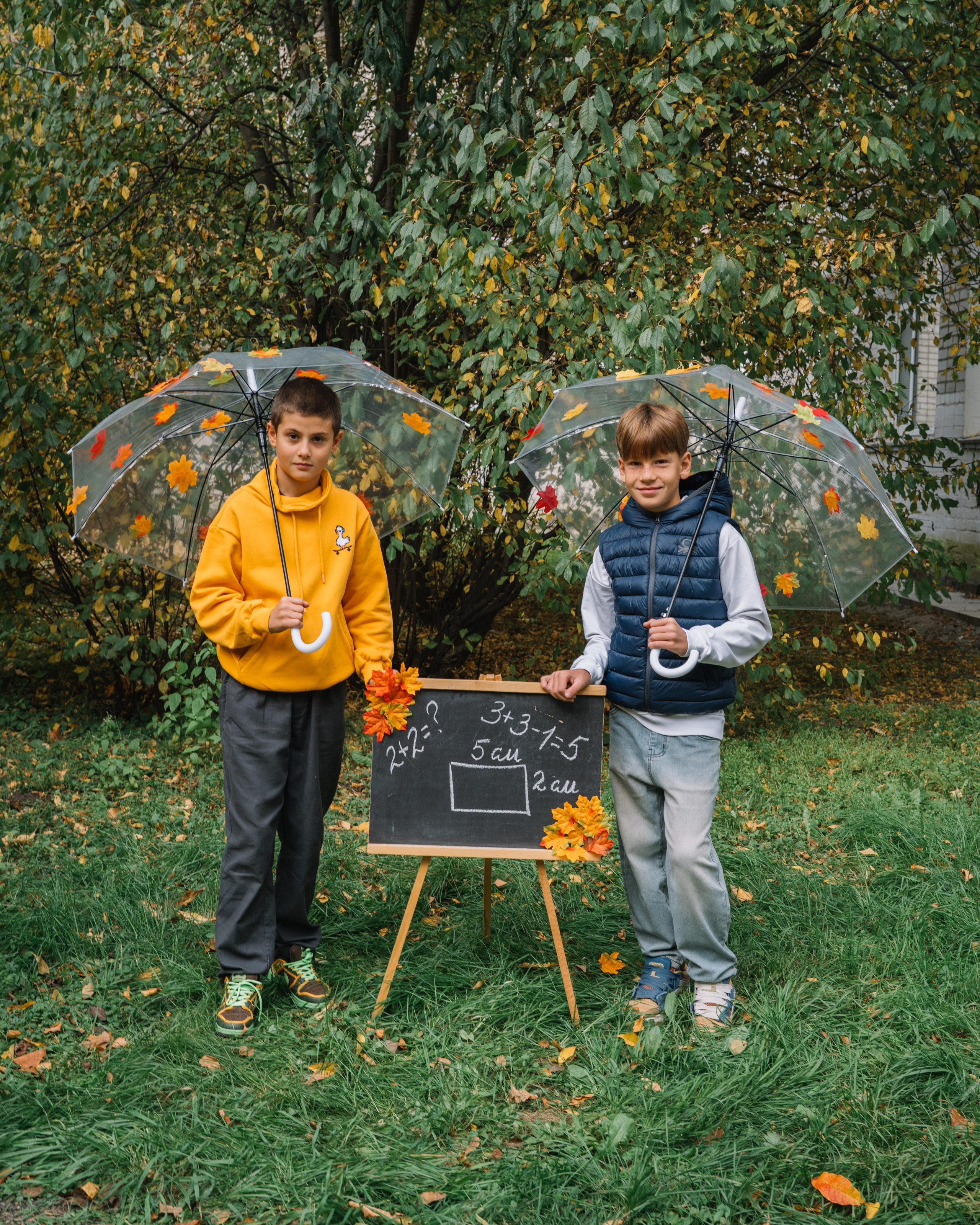 4 класс осенняя Фотосессия. Творческое объединение "Выпускник"