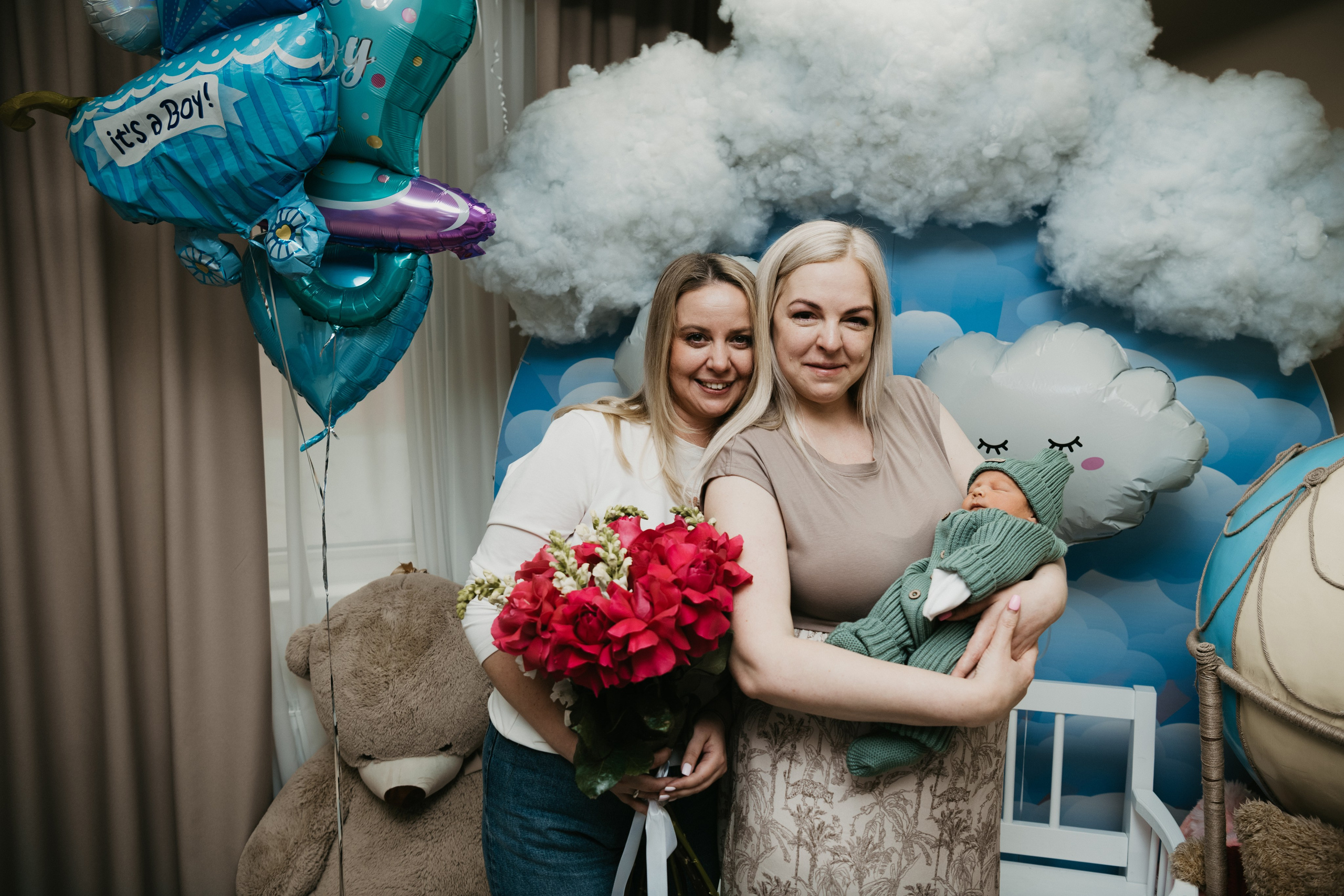 Выписка Степана на Севастопольском. Фотограф на выписку из роддома в Москве и МО