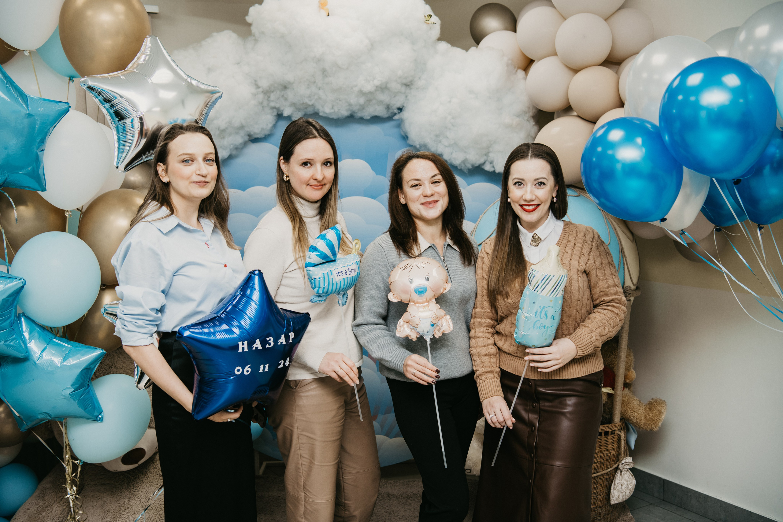 Выписка Назара. На Севастопольском. Фотограф на выписку из роддома в Москве и МО