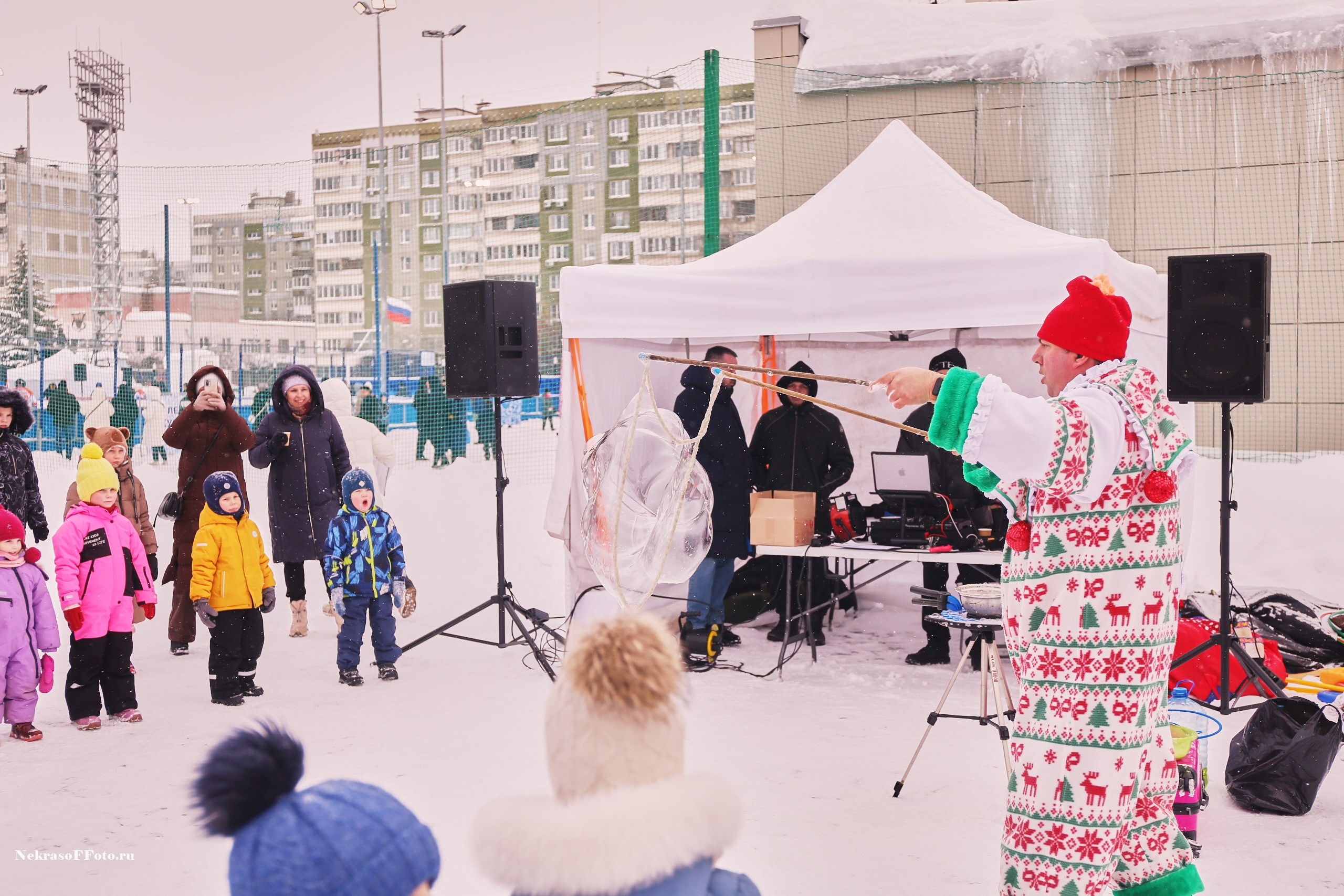 Турнир по хоккею «Русская классика» в рамках Офицерской хоккейной лиги. Спортивный фотограф Некрасов Денис