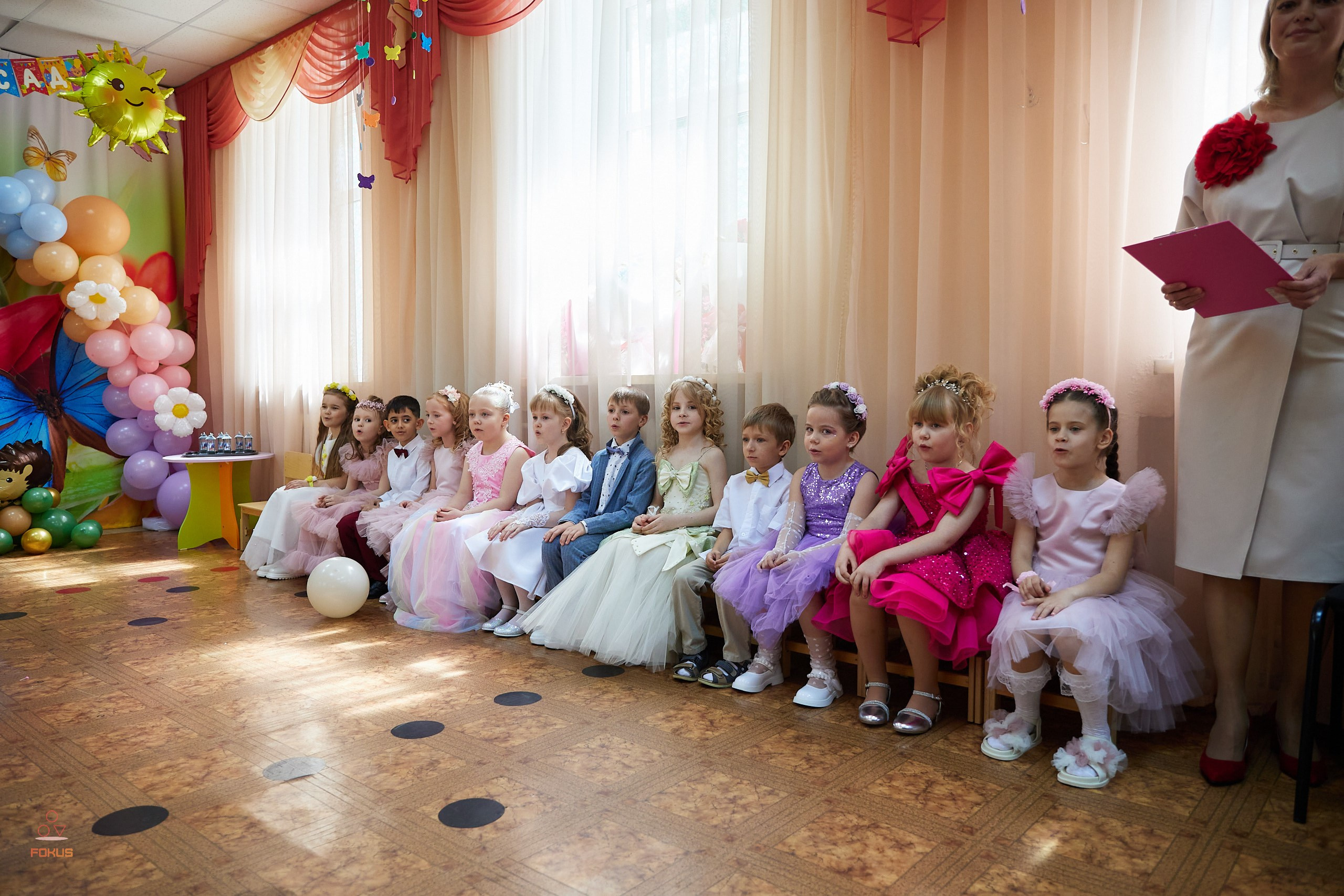 Выпускной детский сад. Спортивный фотограф Некрасов Денис