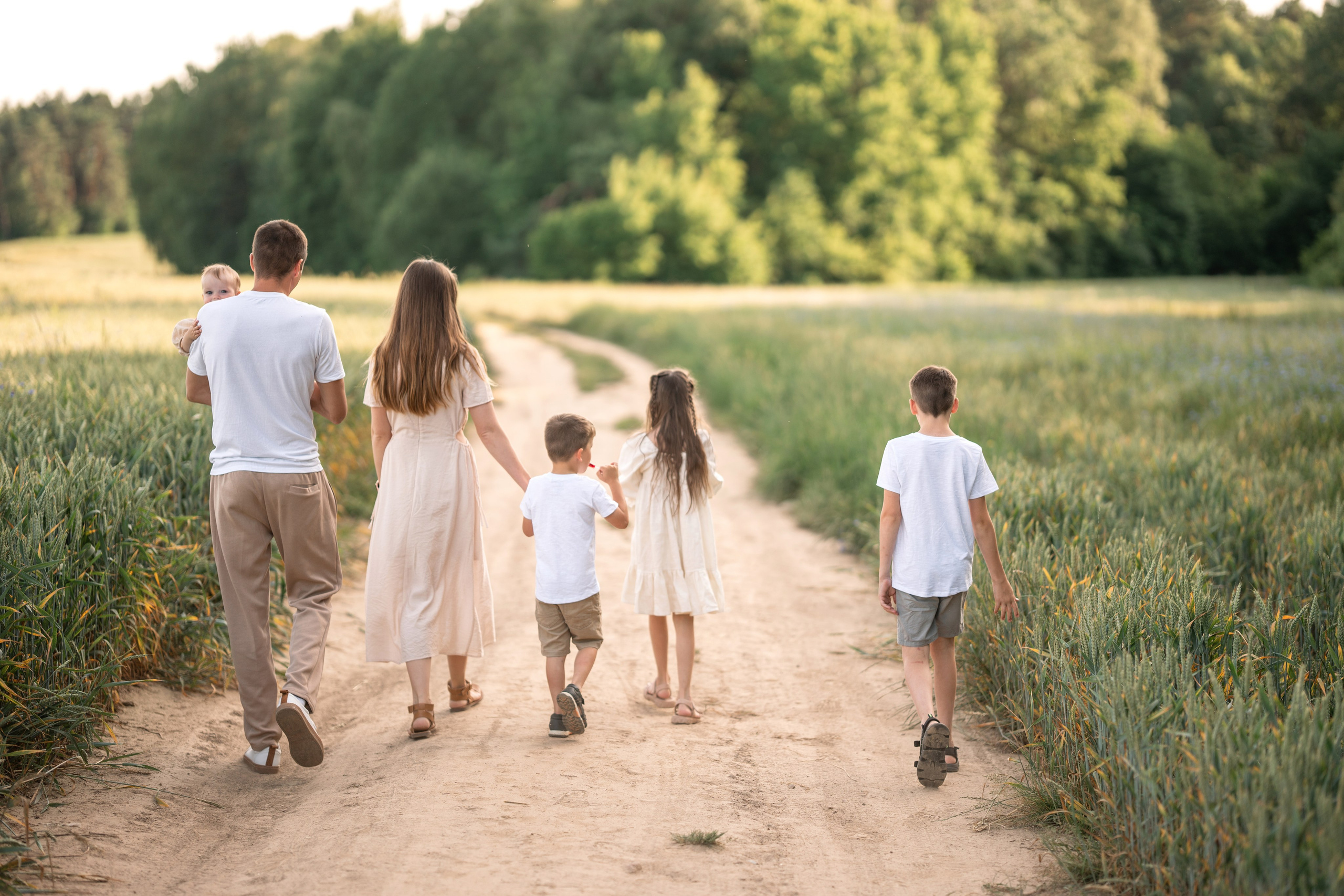 ЛЕТО. Семья Ольги. Фотограф Марта Козел. Гродно, Беларусь