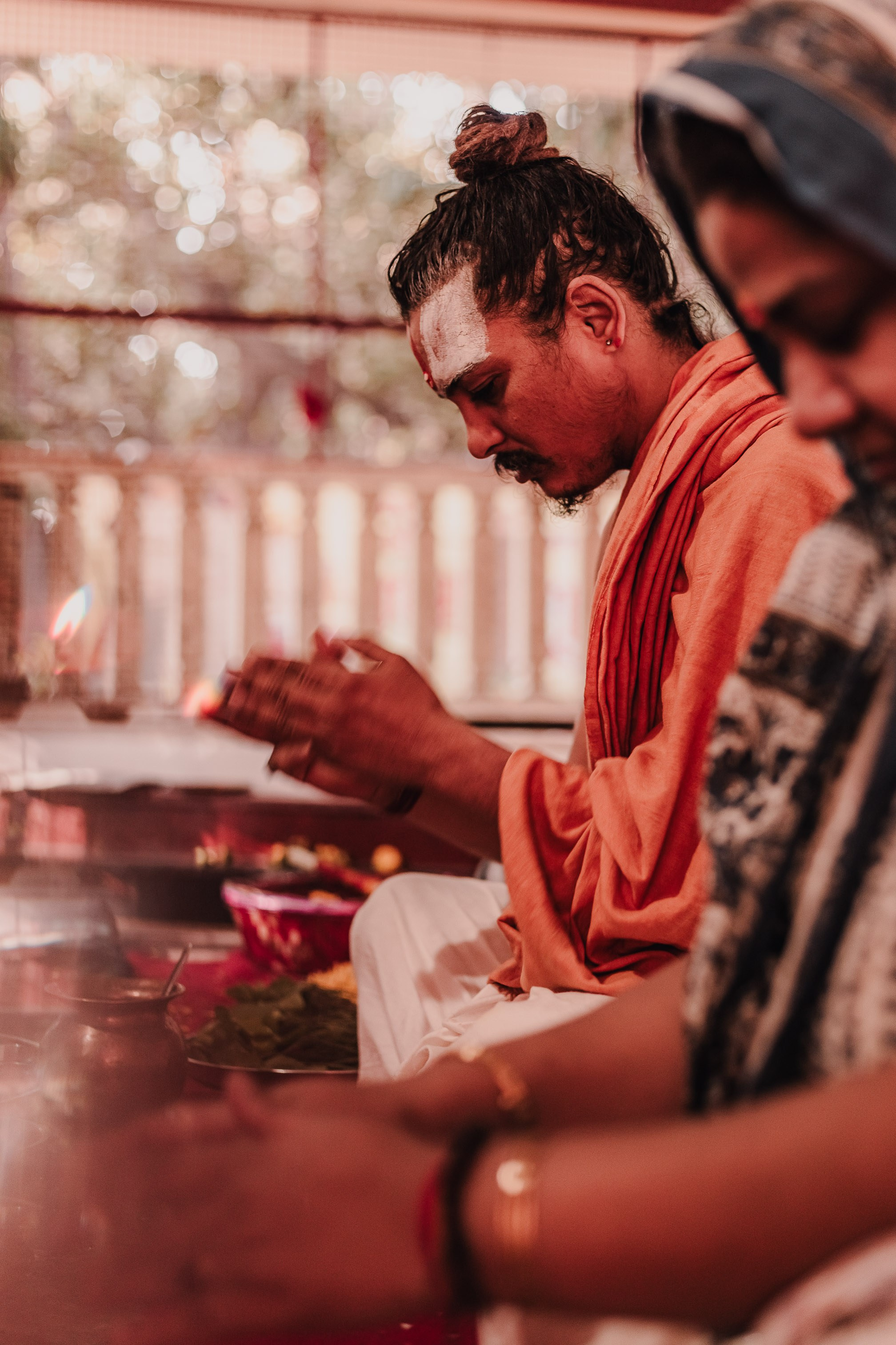 Lakshmi pooja in India. Mariam Bagdasaryan