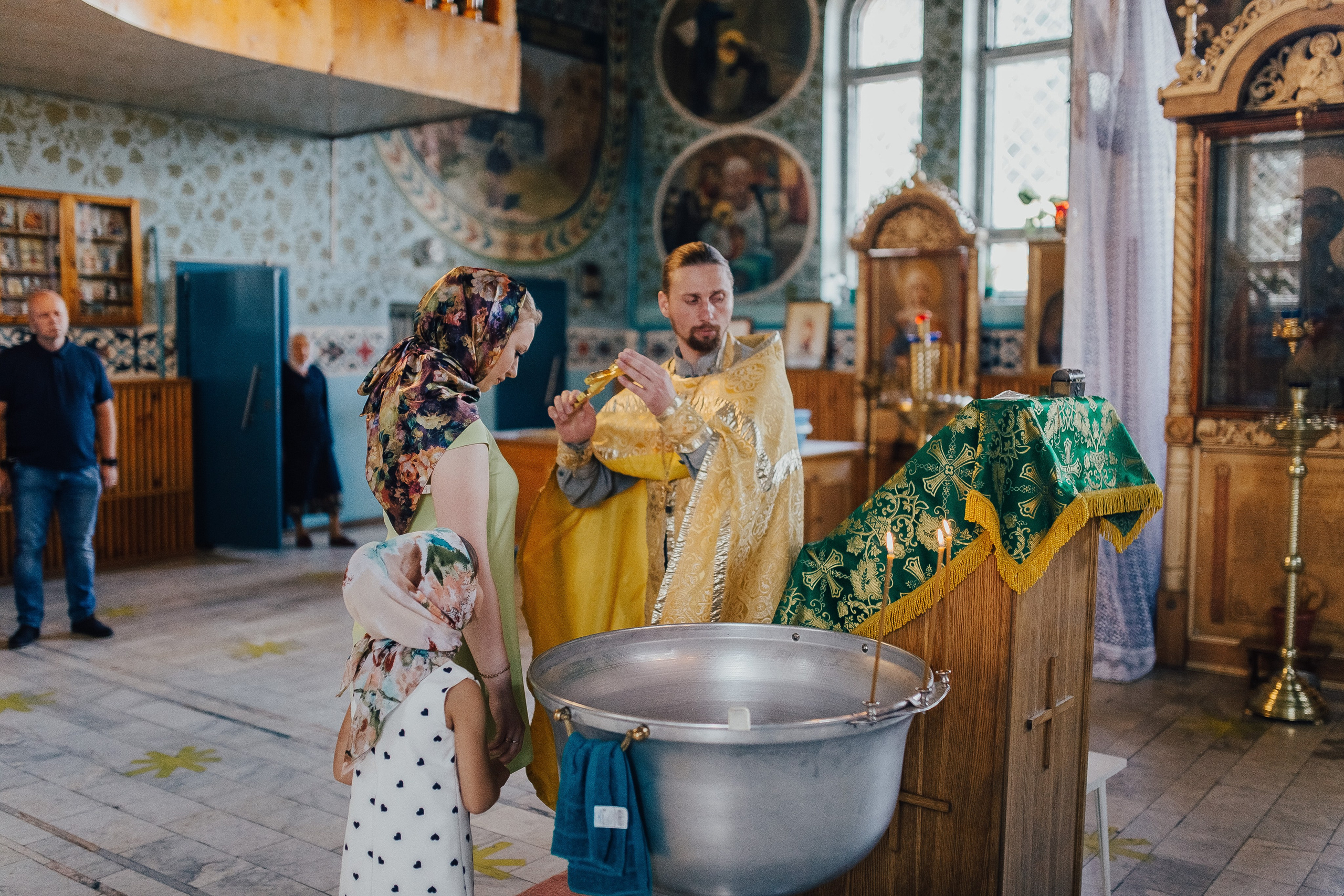 Таинство Крещения. Свадебный и семейный фотограф Екатерина Бубнова