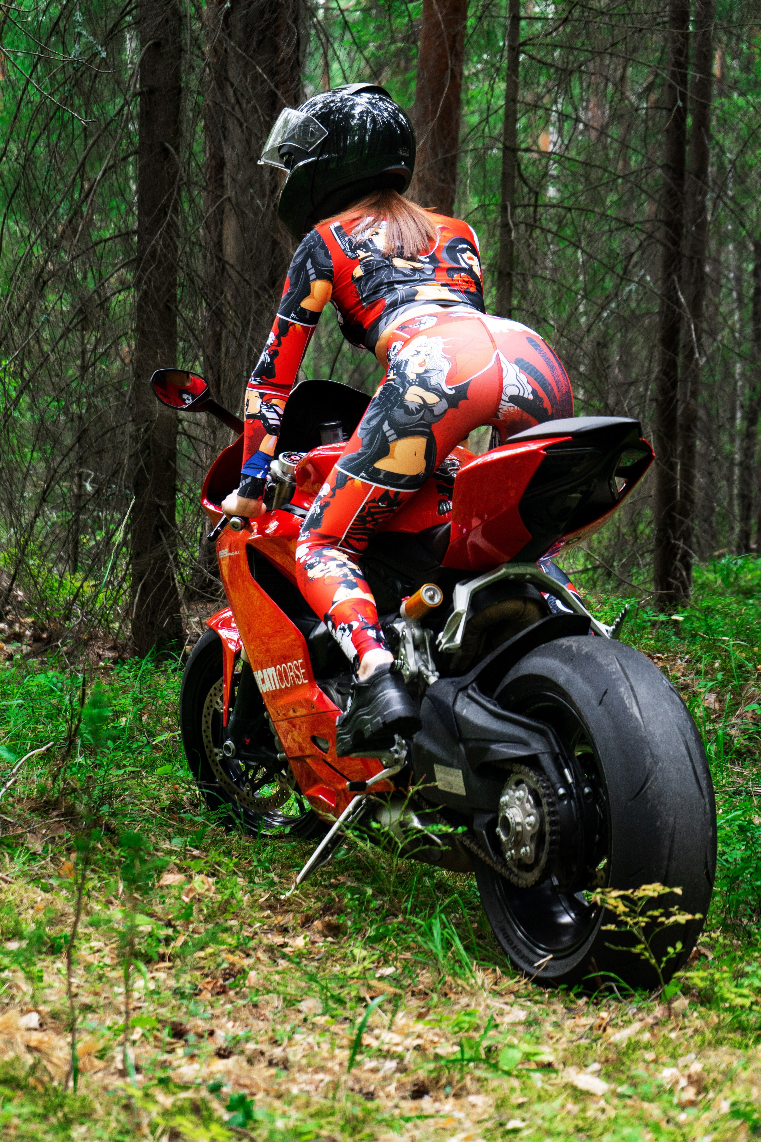 Фотосессия с мотоциклом. Фотограф Екатеринбург Кокшарова Александра